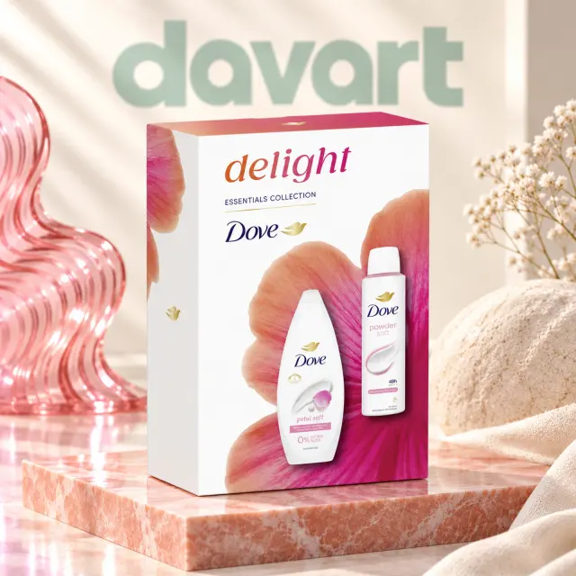 Dove CC Deo 150 ml + Gd 250 ml · Delight, 150 ml + 250 ml, imagine de referință