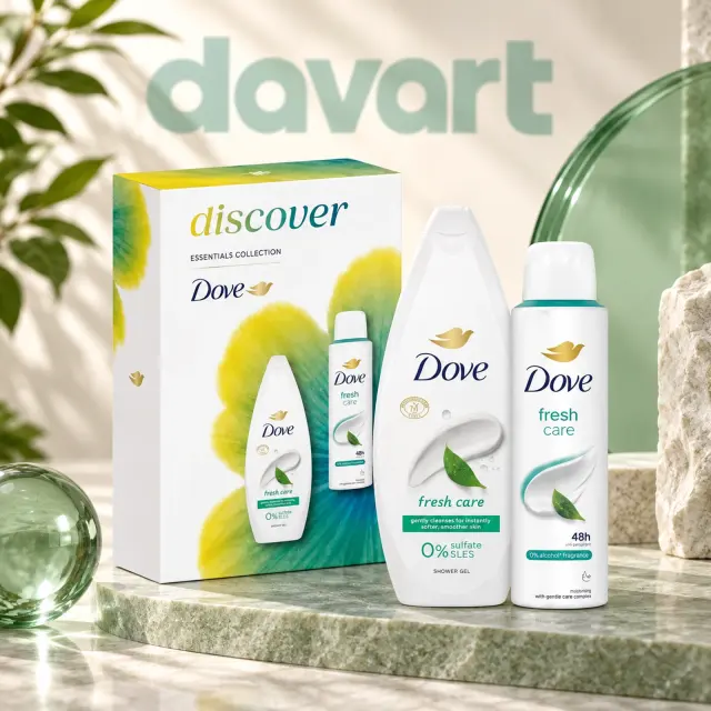 Dove CC Deo 150 ml + Gd 250 ml · Discover - Fresh, 150 ml + 250 ml, imagine de referință