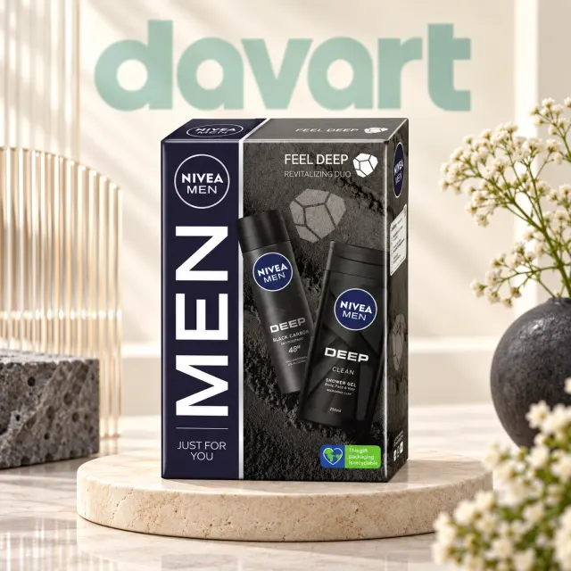 NIVEA CC Feel Deep 2 pcs · Deo 150 ml + Gd 250 ml, 2 buc., imagine de referință