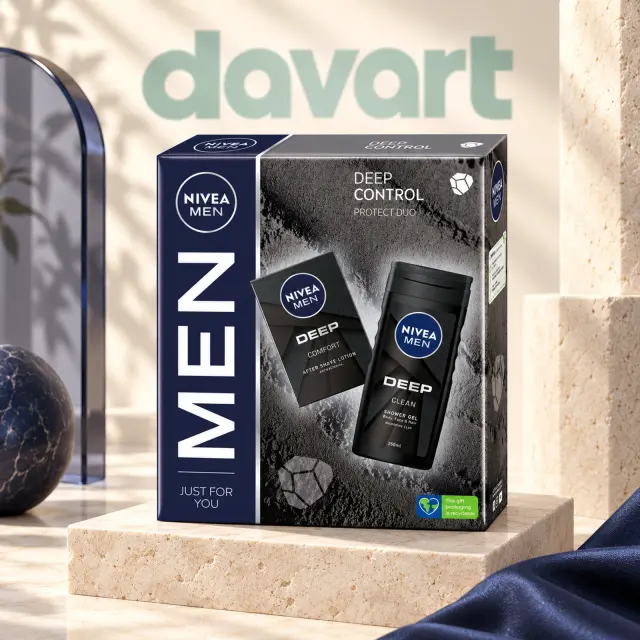 NIVEA CC Deep Control 2 pcs · Lotiune 100 ml + Gd 250 ml, 2 buc., imagine de referință