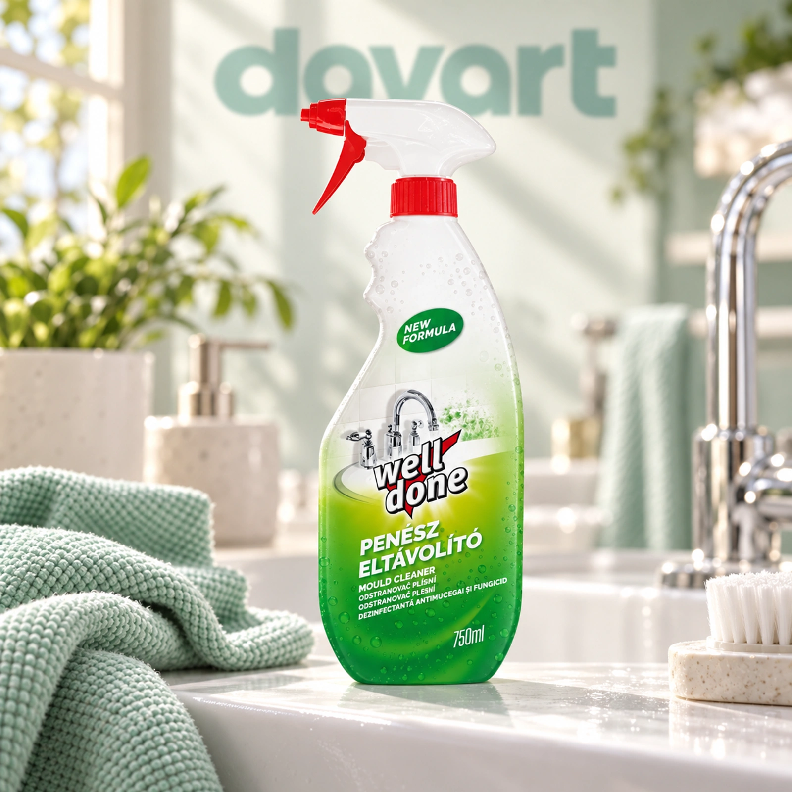 Well Done Antimucegai, 750 ml, imagine de referință