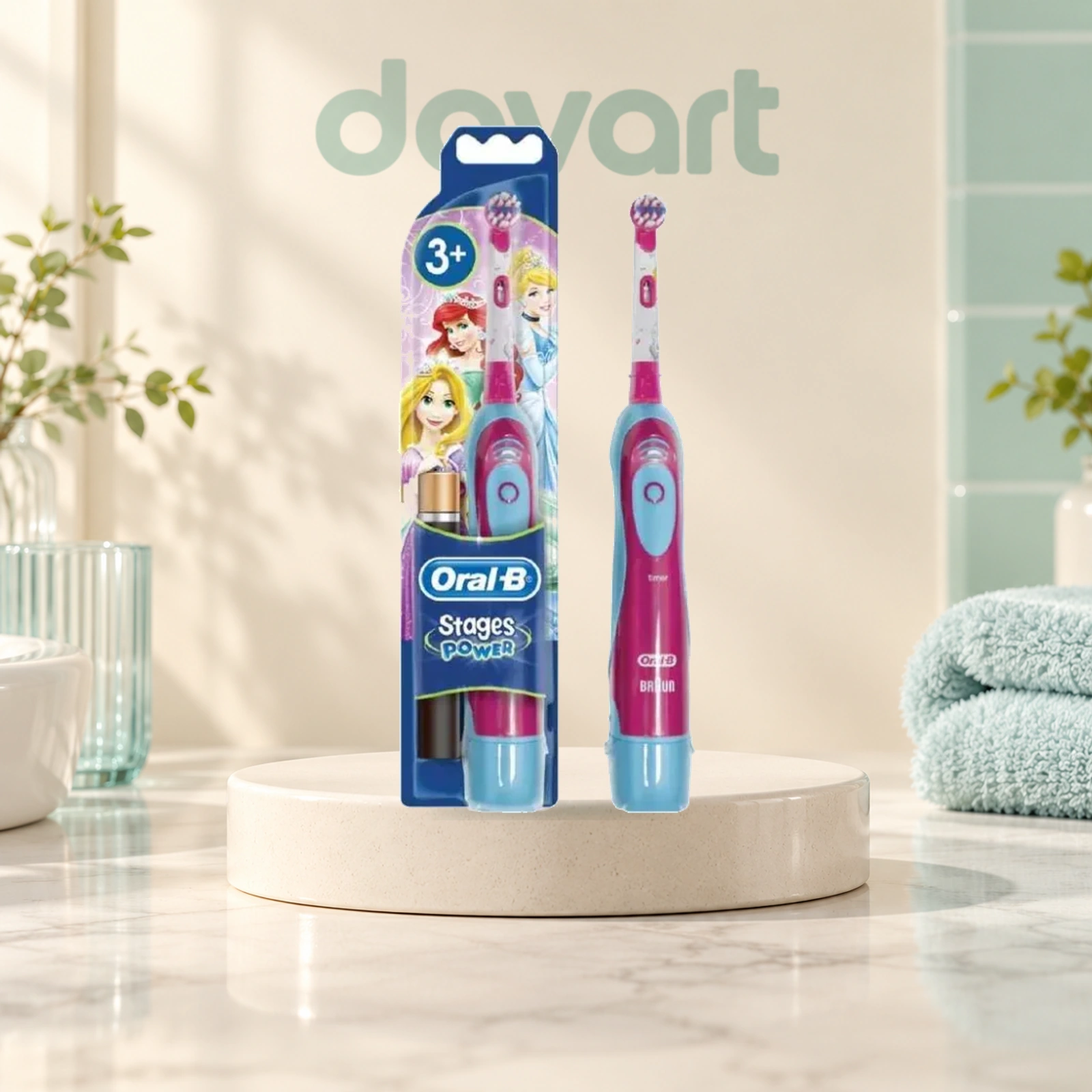 Oral-B Periuță de Dinți Electrica · Cars/Disney Princess, Format de verificat, imagine de referință