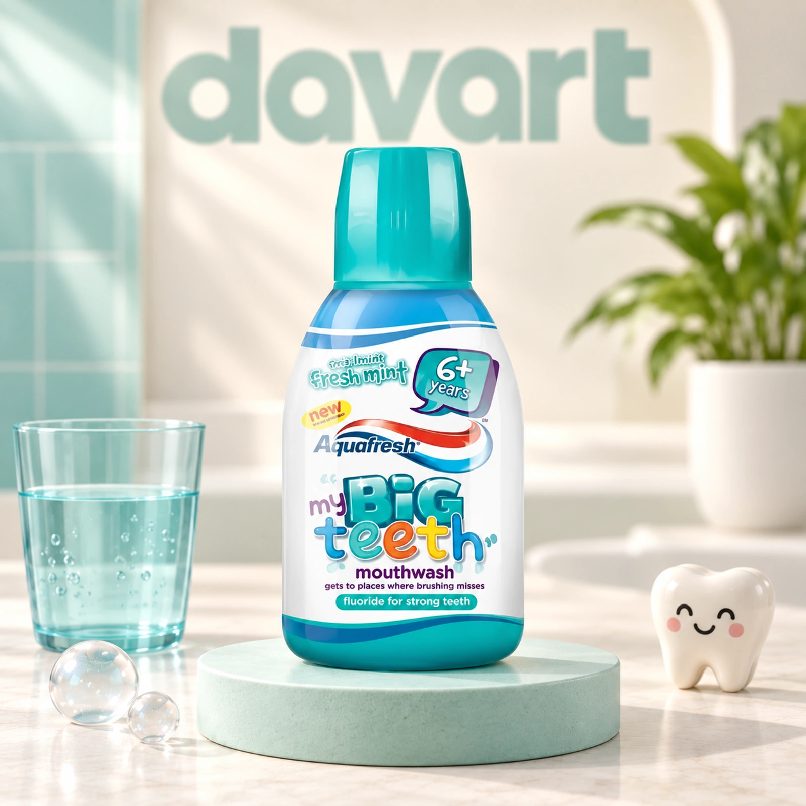 Aquafresh Apă de Gură 300 ml · Copii Big Teeth Rodasim, 300 ml, imagine de referință