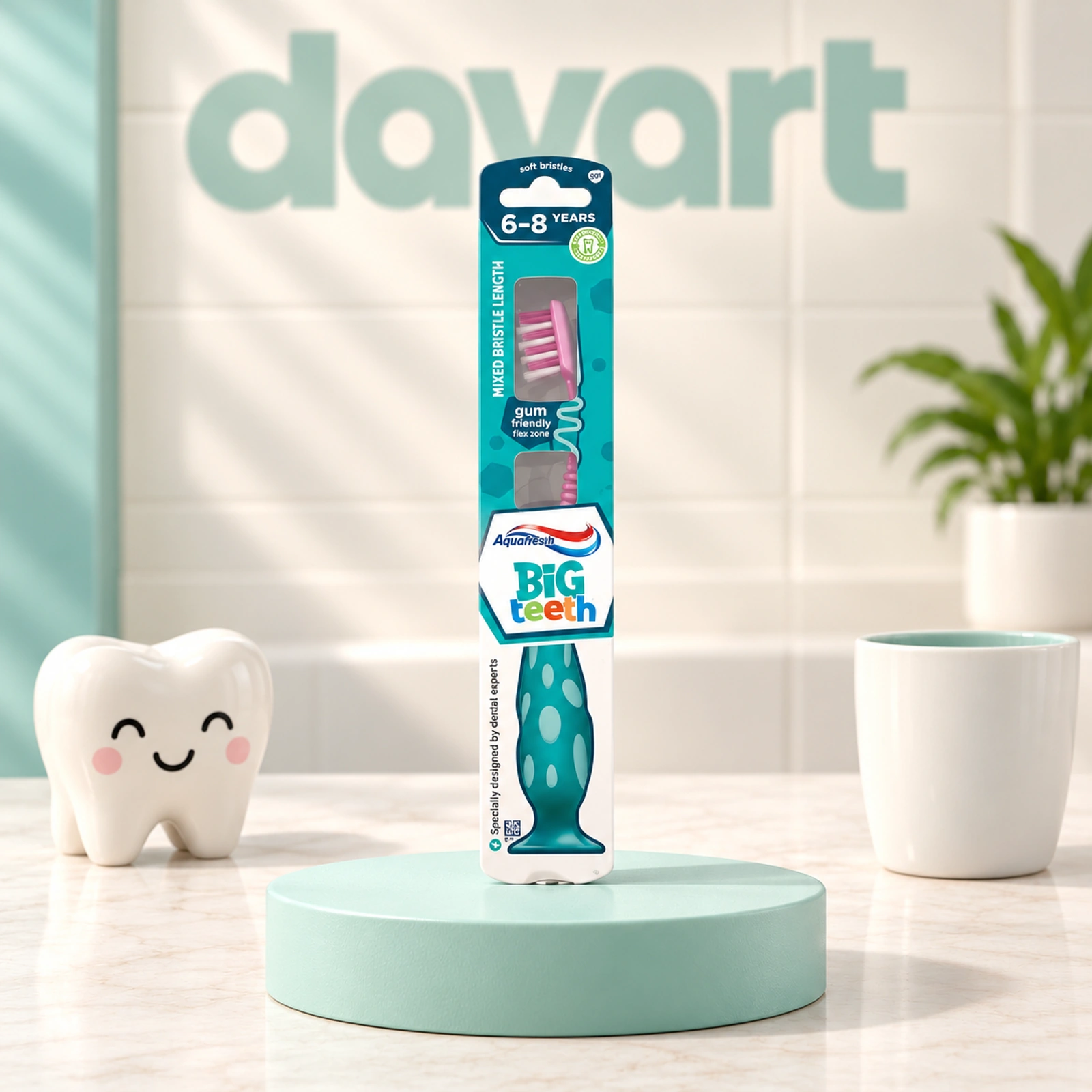 Aquafresh Periuță de Dinți Copii · Big Teeth - 6–8 ani, Format de verificat, imagine de referință