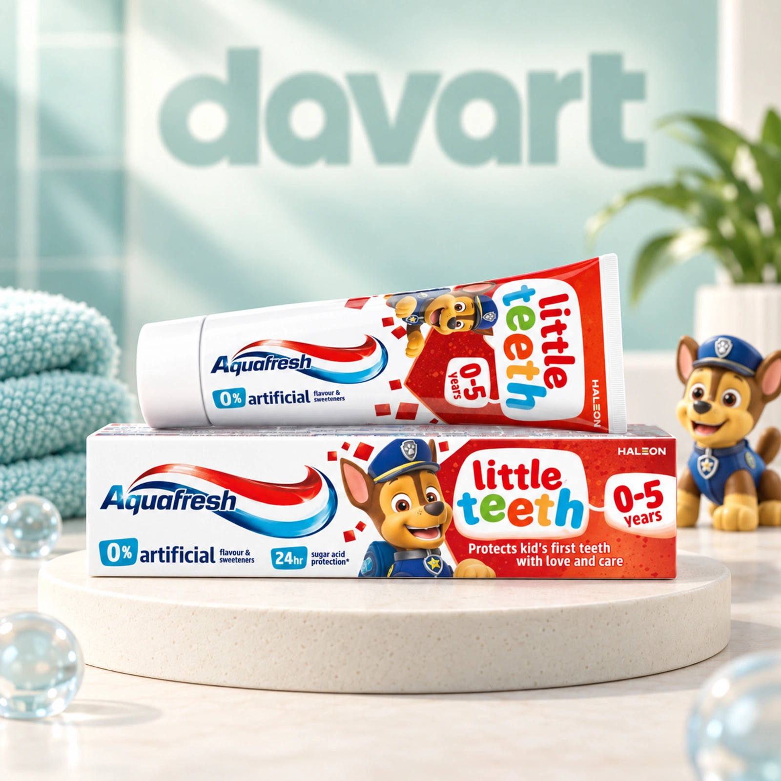 Aquafresh Pastă de Dinți 50 ml · Little Teeth 0–5 ani, 50 ml, imagine de referință