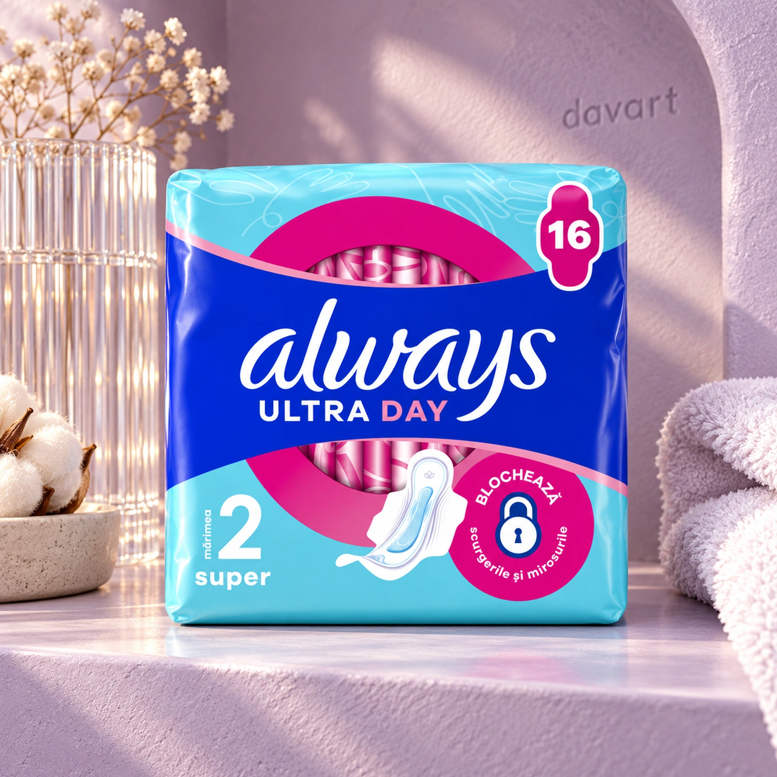Always Absorbante D2 Super Ultra, 16 buc., imagine de referință