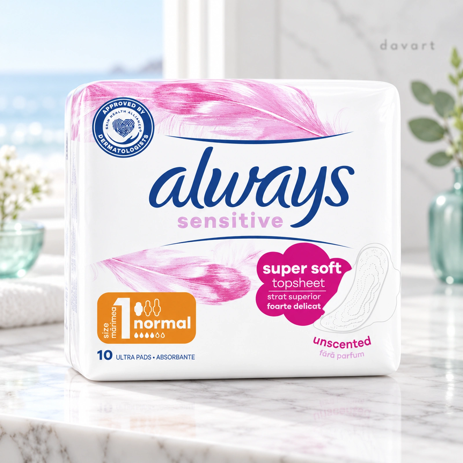 Always Absorbante S Sensitive-Super Soft, 10 buc., imagine de referință