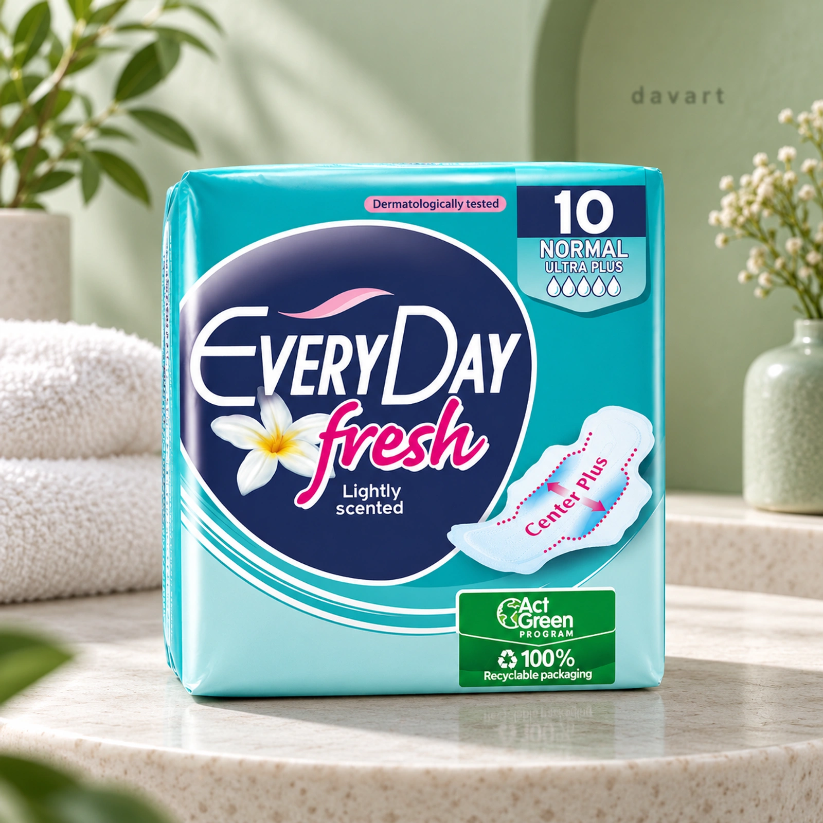 Everyday Absorbante S Fresh Up Normal, Format de verificat, imagine de referință