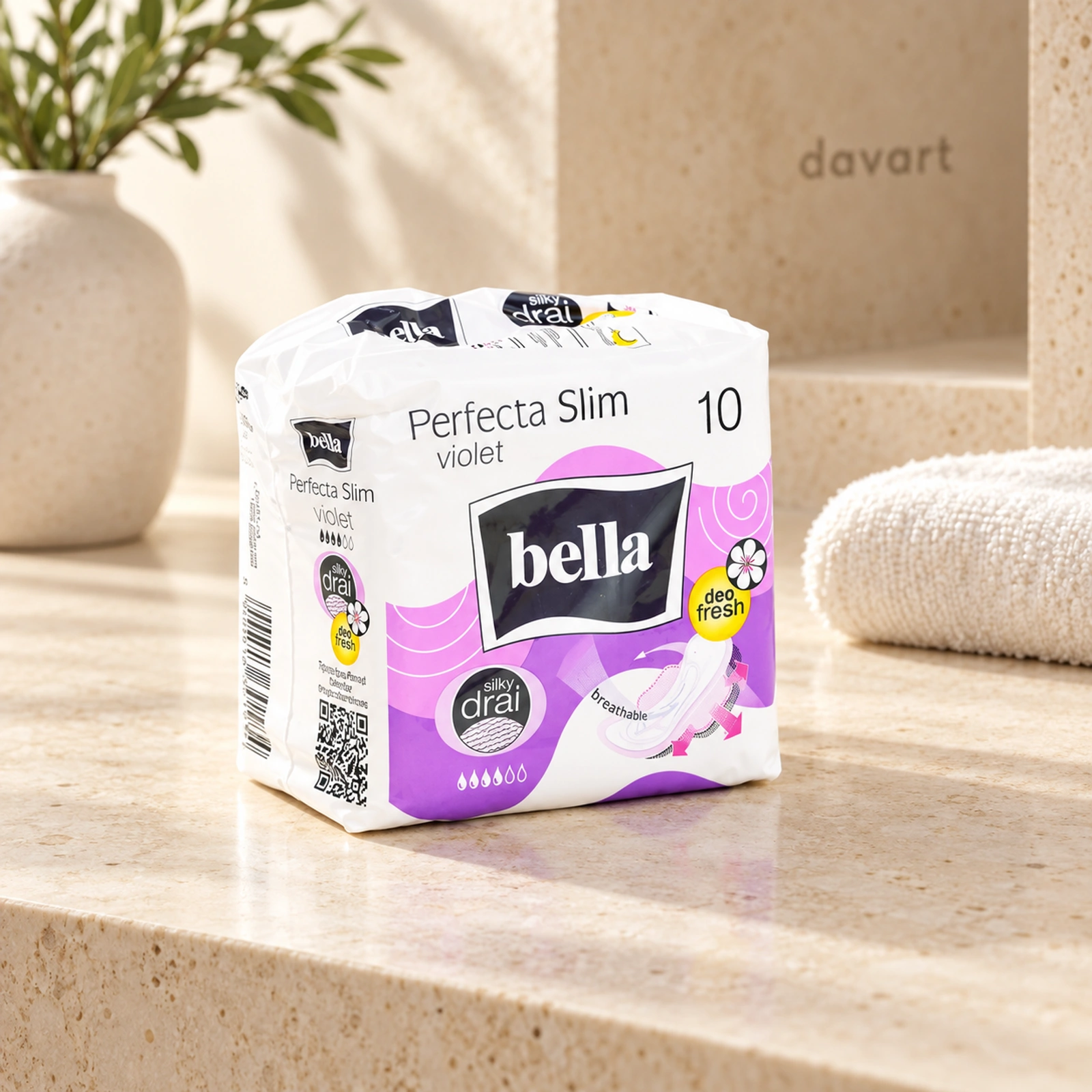 Bella Absorbante Violet, 10 buc., imagine de referință