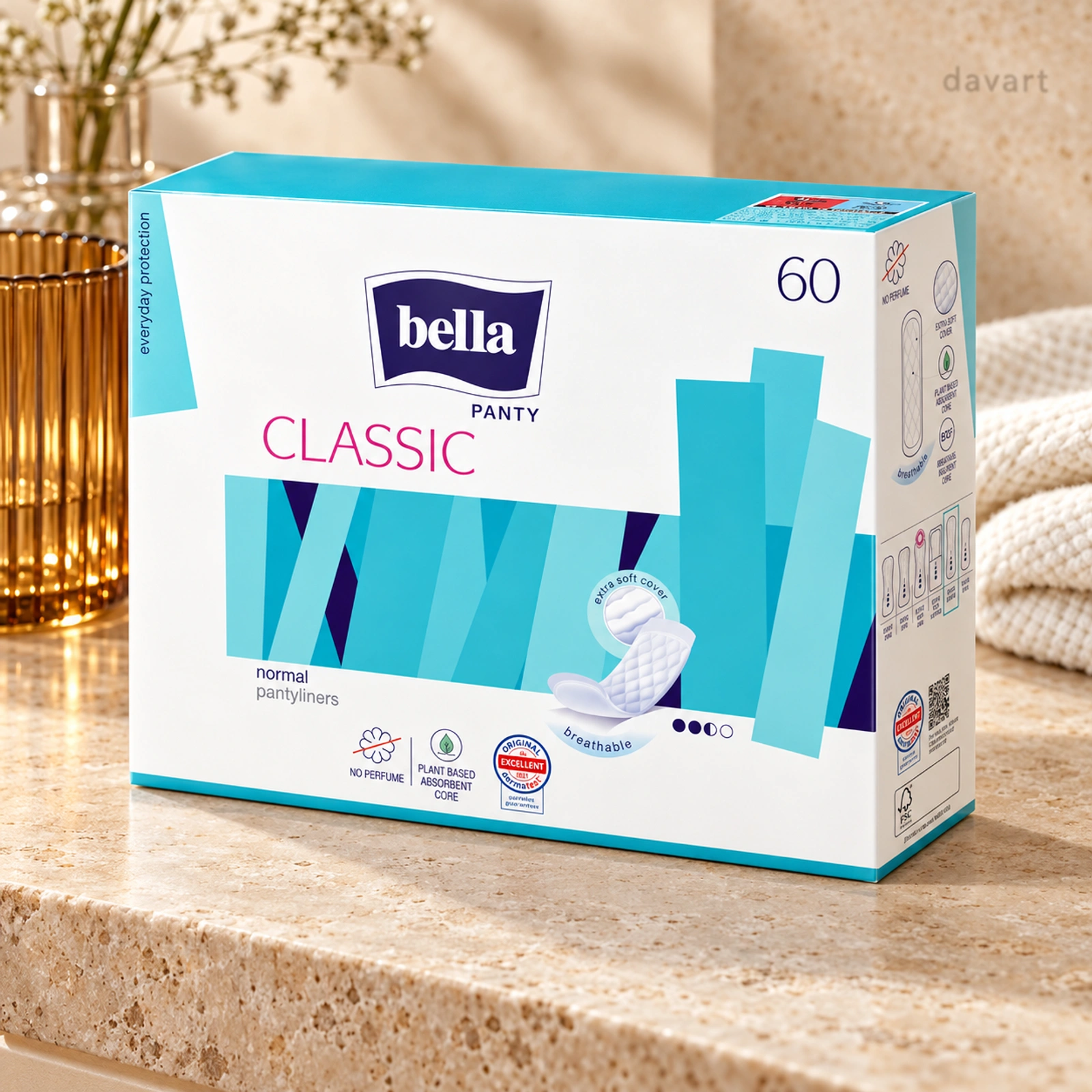 Bella Zilnice Panty Classic Panty, 60 buc., imagine de referință