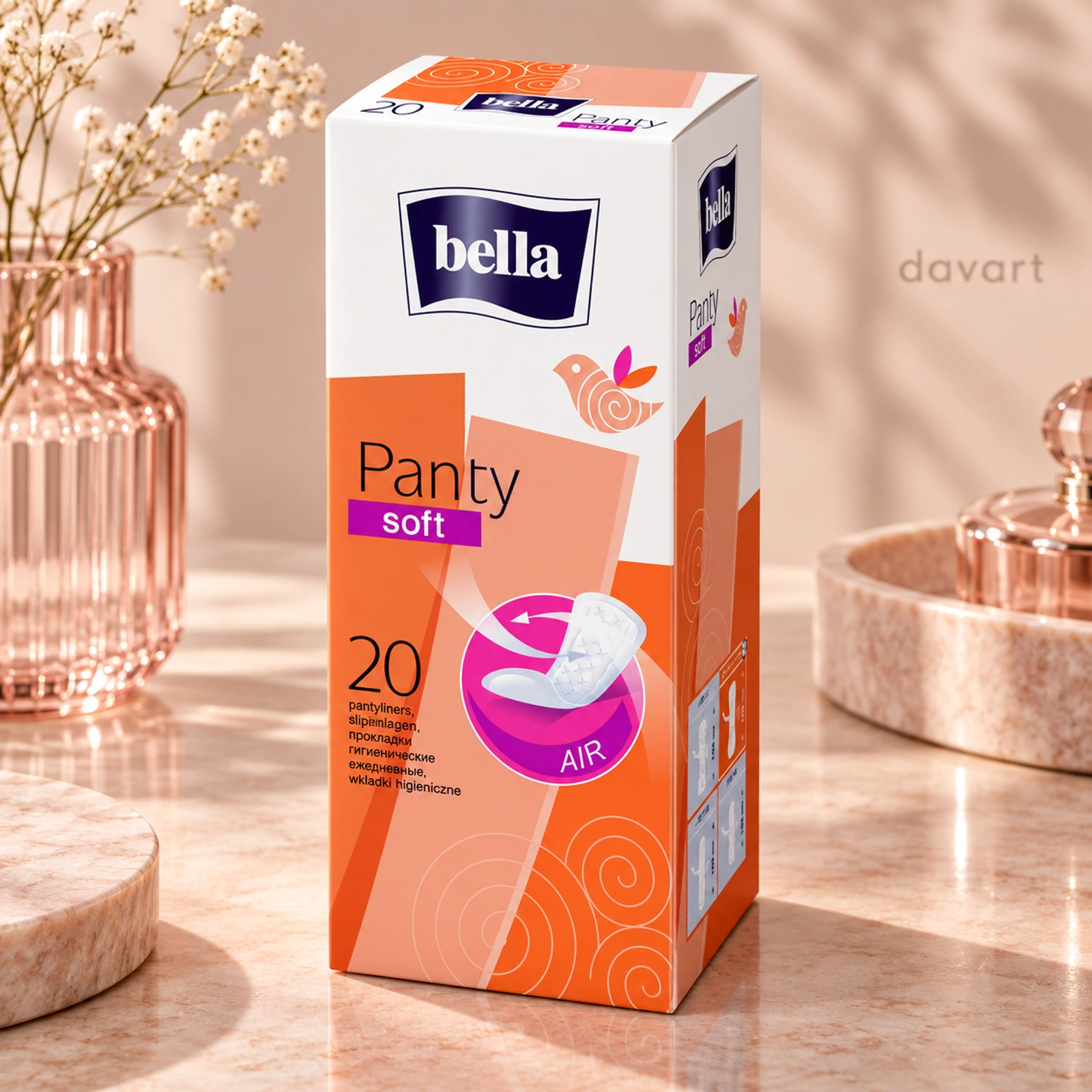 Bella Zilnice Panty Soft, 20 buc., imagine de referință