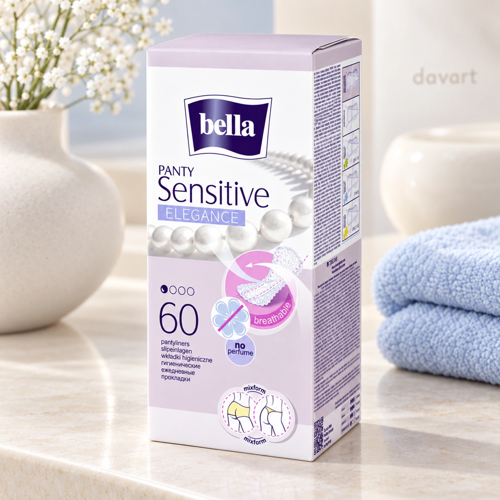 Bella Absorbante Zilnice Panty Sensitive, 20 buc., imagine de referință