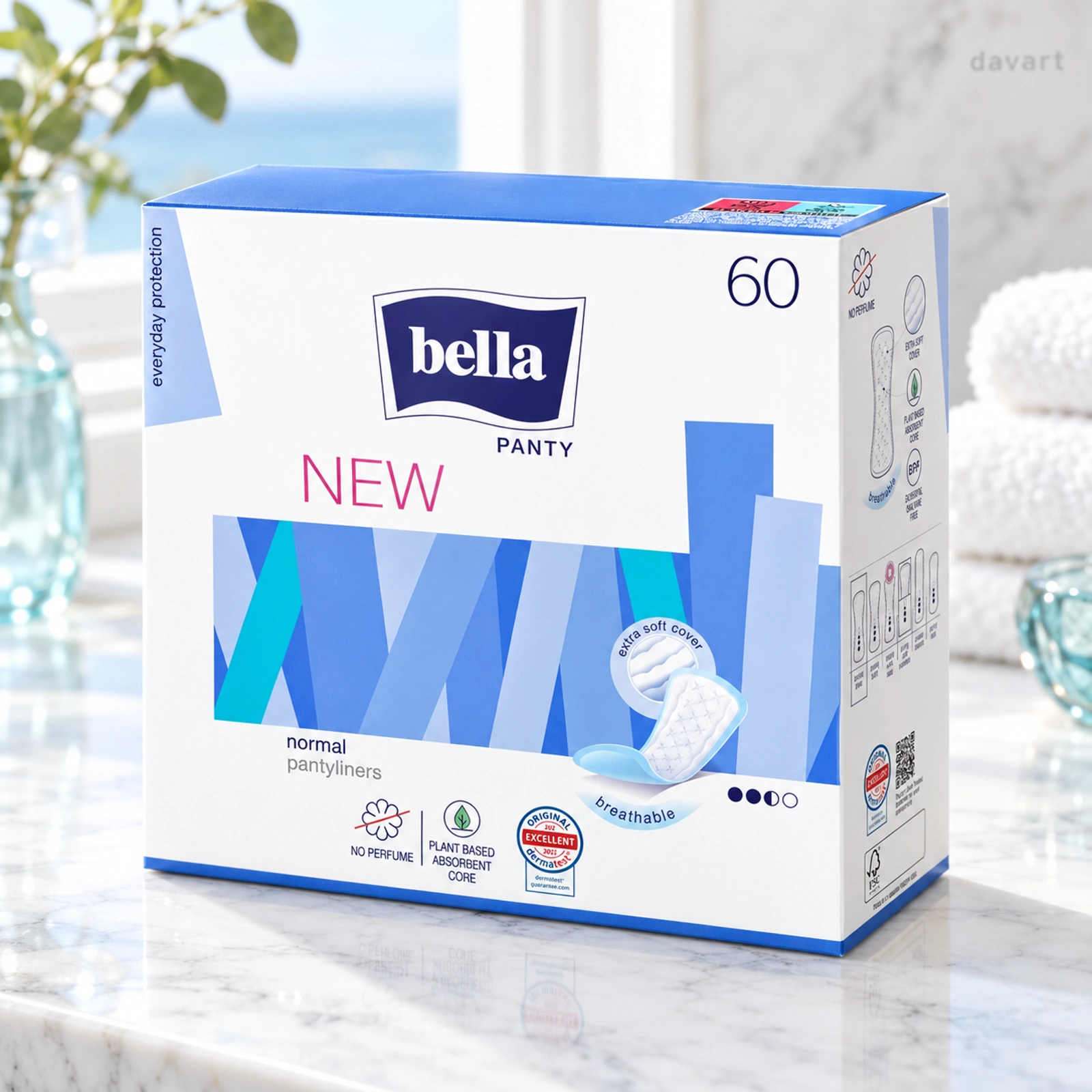 Bella Zilnice Panty New, 60 buc., imagine de referință