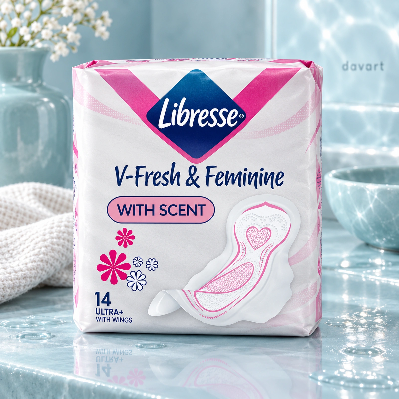 Libresse Absorbante Ultra + V -Protection Wings, 40 buc., imagine de referință