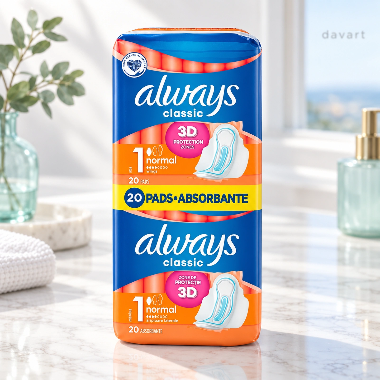 Always Absorbante S Maxi Bleo, 9 buc., imagine de referință