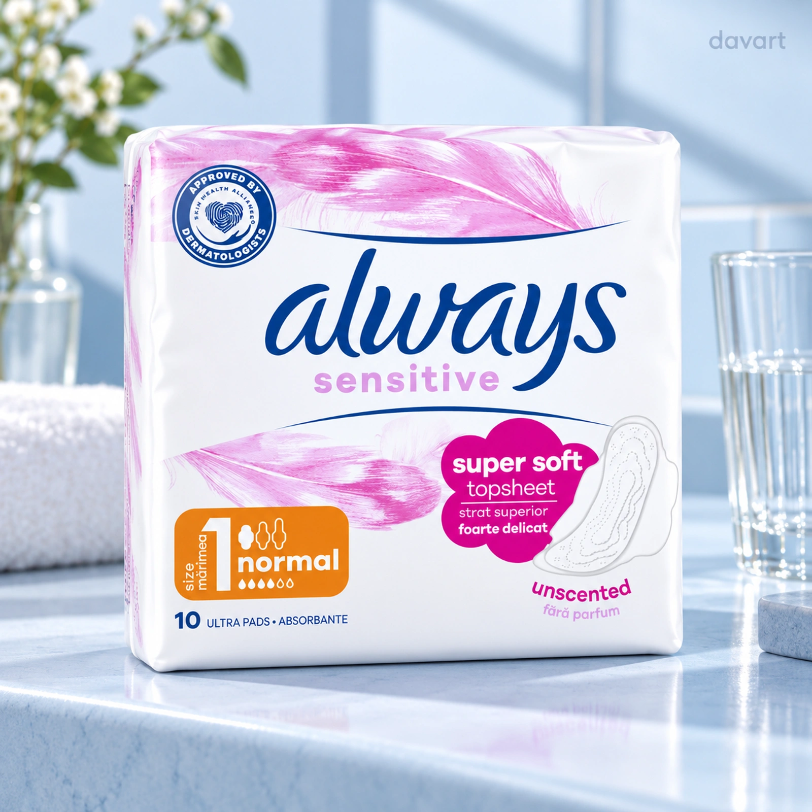 Always Absorbante S1 - Normal Sensitive, 10 buc., imagine de referință
