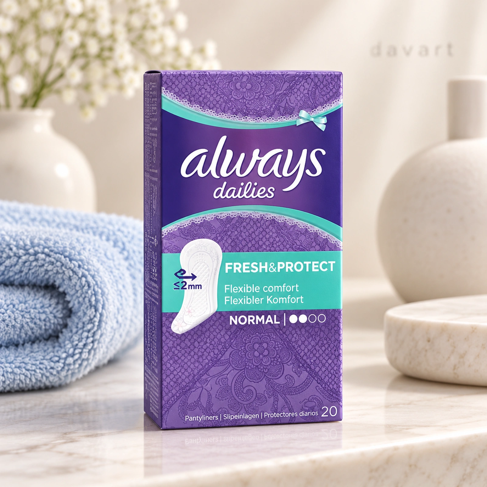 Always Absorbante Zilnice, 30 buc., imagine de referință