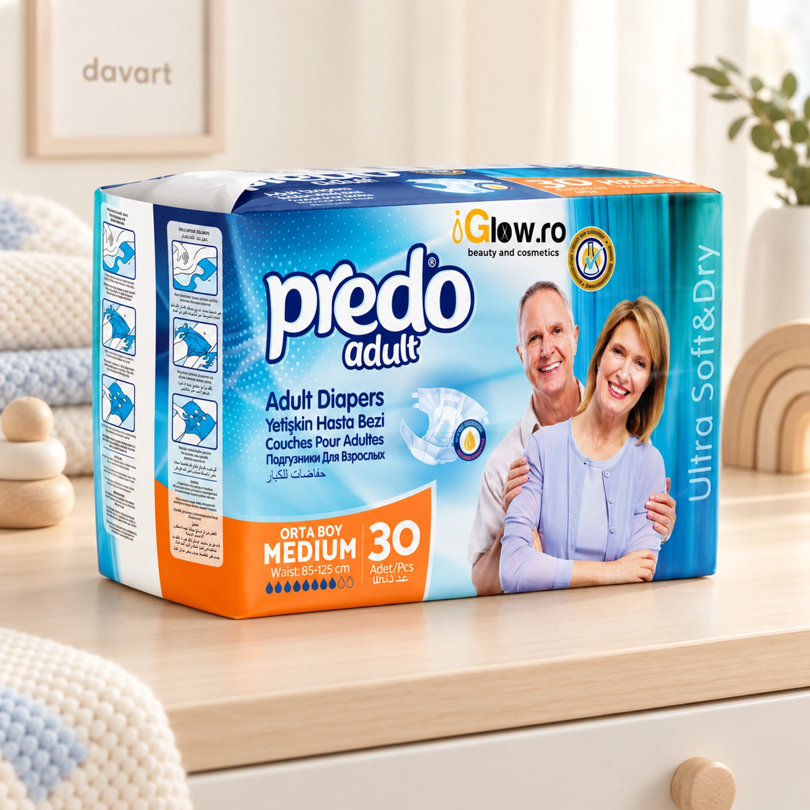 Predo Scutece Pants Adult m, 15 buc., imagine de referință