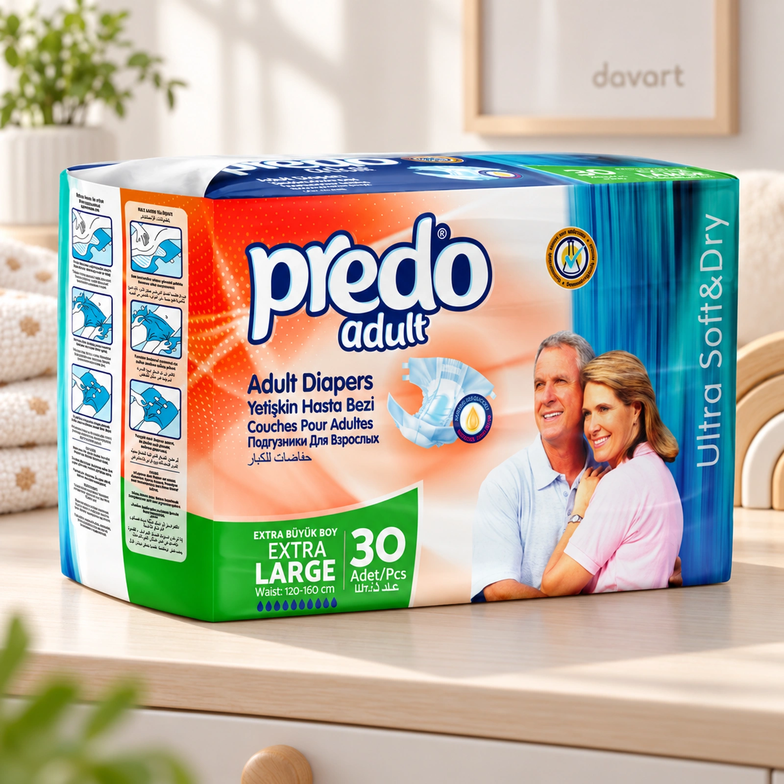Predo Scutece Pants Adult XL, 11 buc., imagine de referință