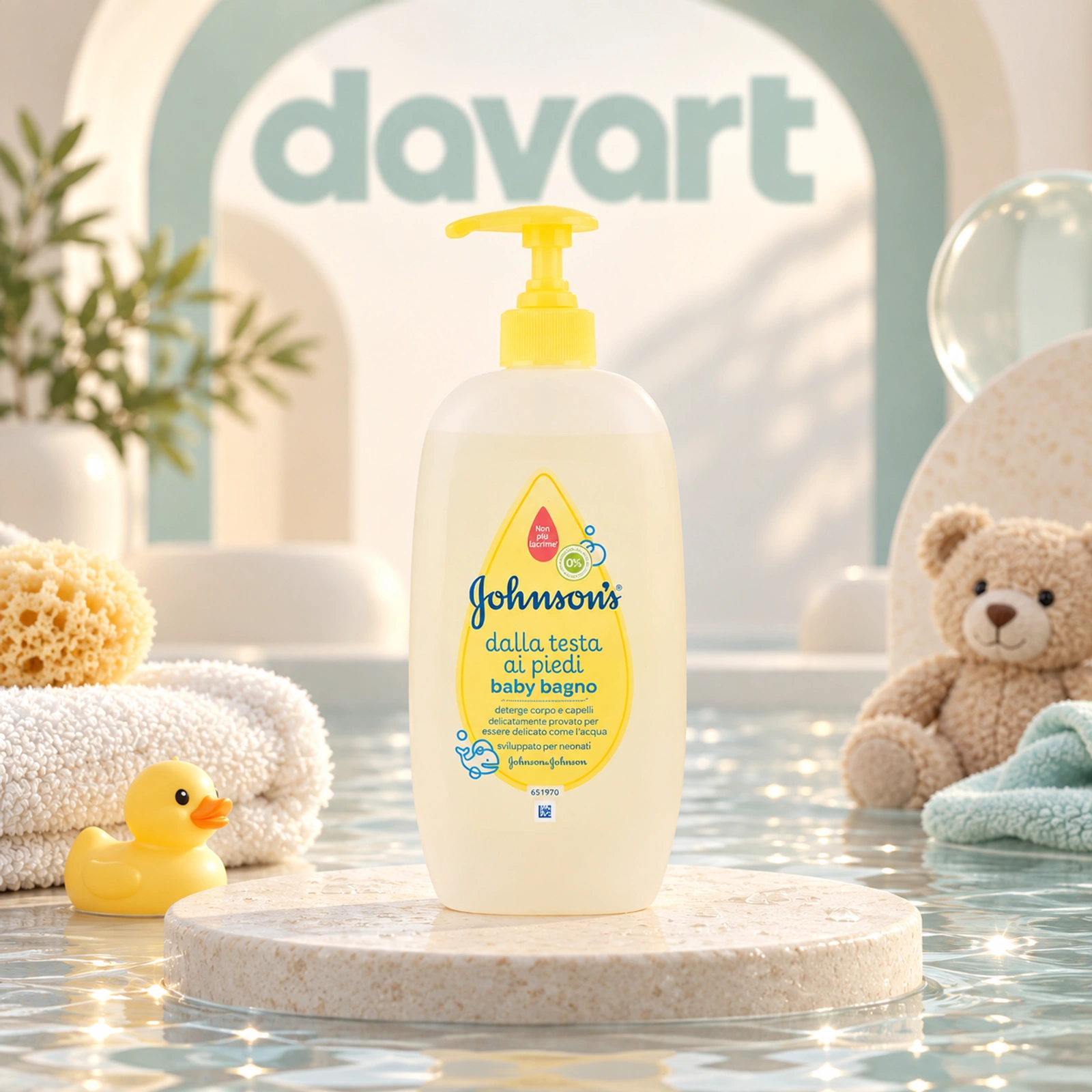 Johnson’s Baby Gel 500 ml · Dalla Testa ai Piedi (Gel Dus Cap/Corp), 500 ml, imagine de referință