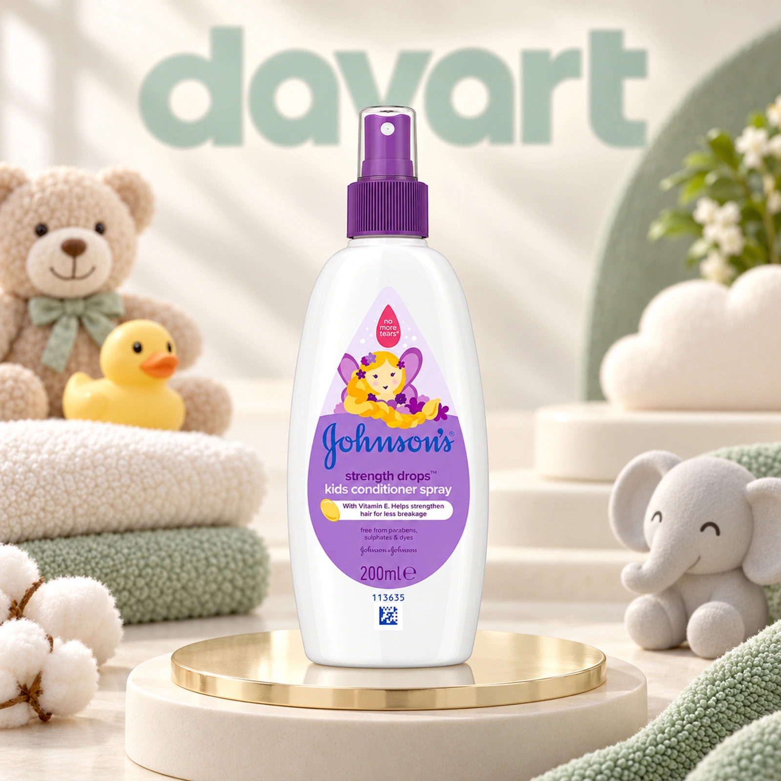 Johnson’s Baby Spray 200 ml · Balsam Par Strenght Drops, 200 ml, imagine de referință