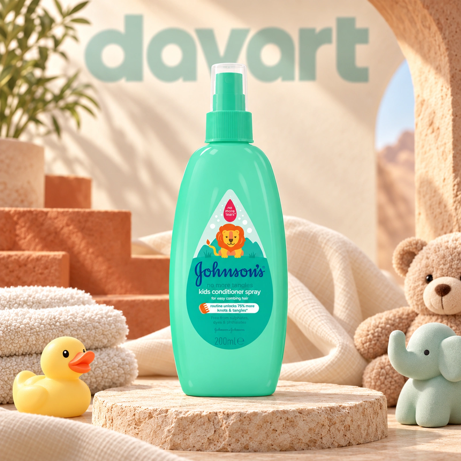 Johnson’s Baby Spray 200 ml · Balsam Par No More Tangles, 200 ml, imagine de referință