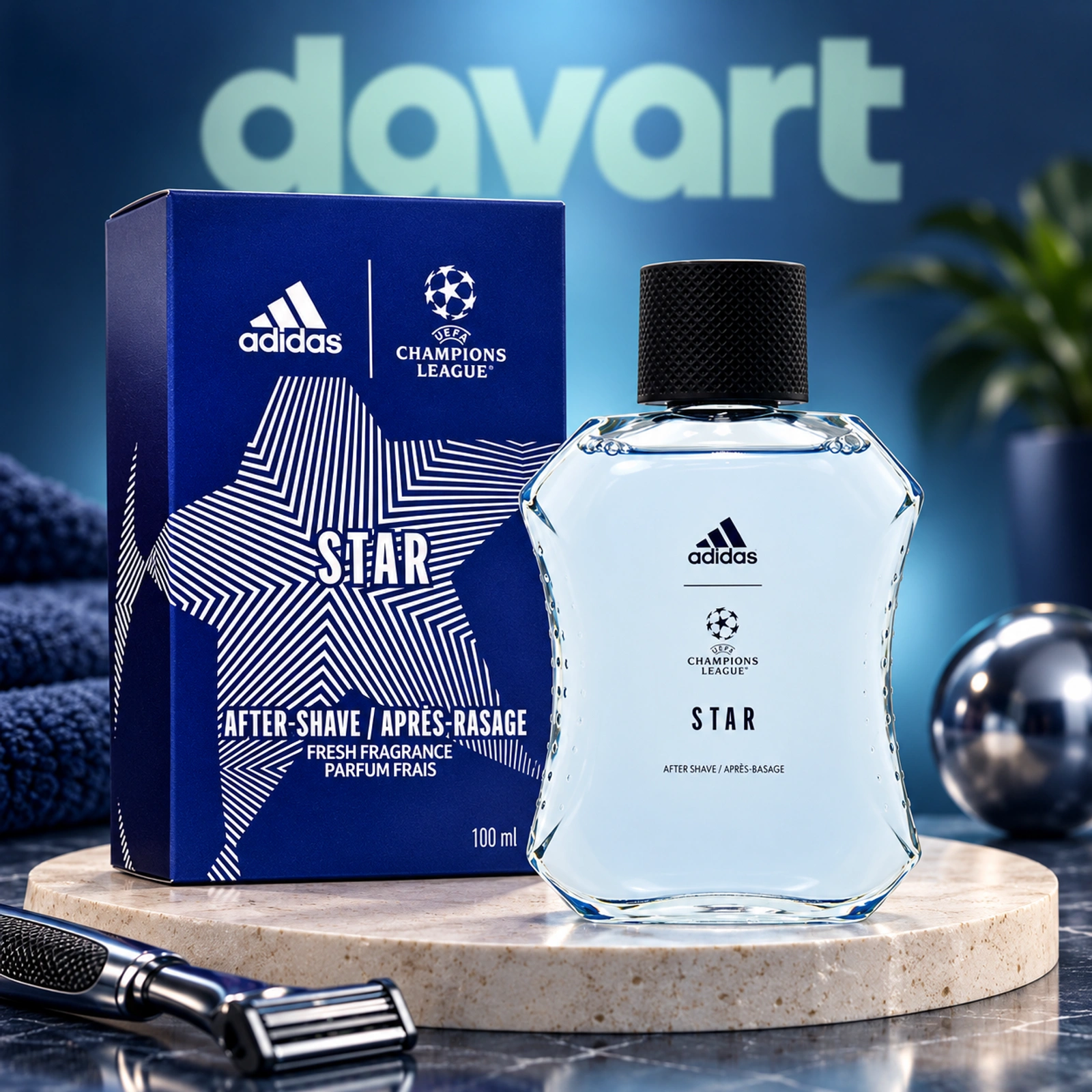 Adidas Loțiune după Ras Champions, 100 ml, imagine de referință