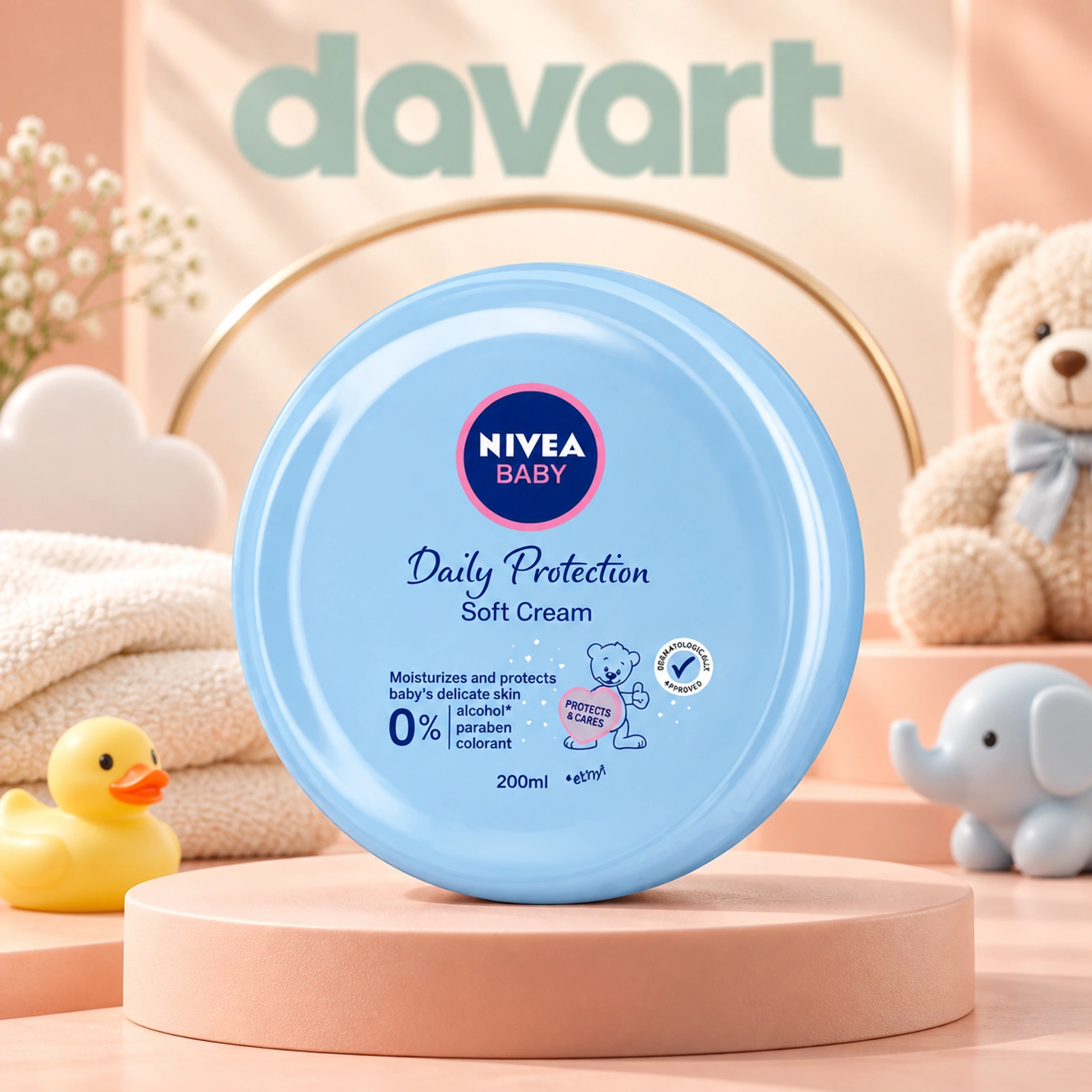 NIVEA Crema Baby 200 ml · Albastra Dcn, 200 ml, imagine de referință