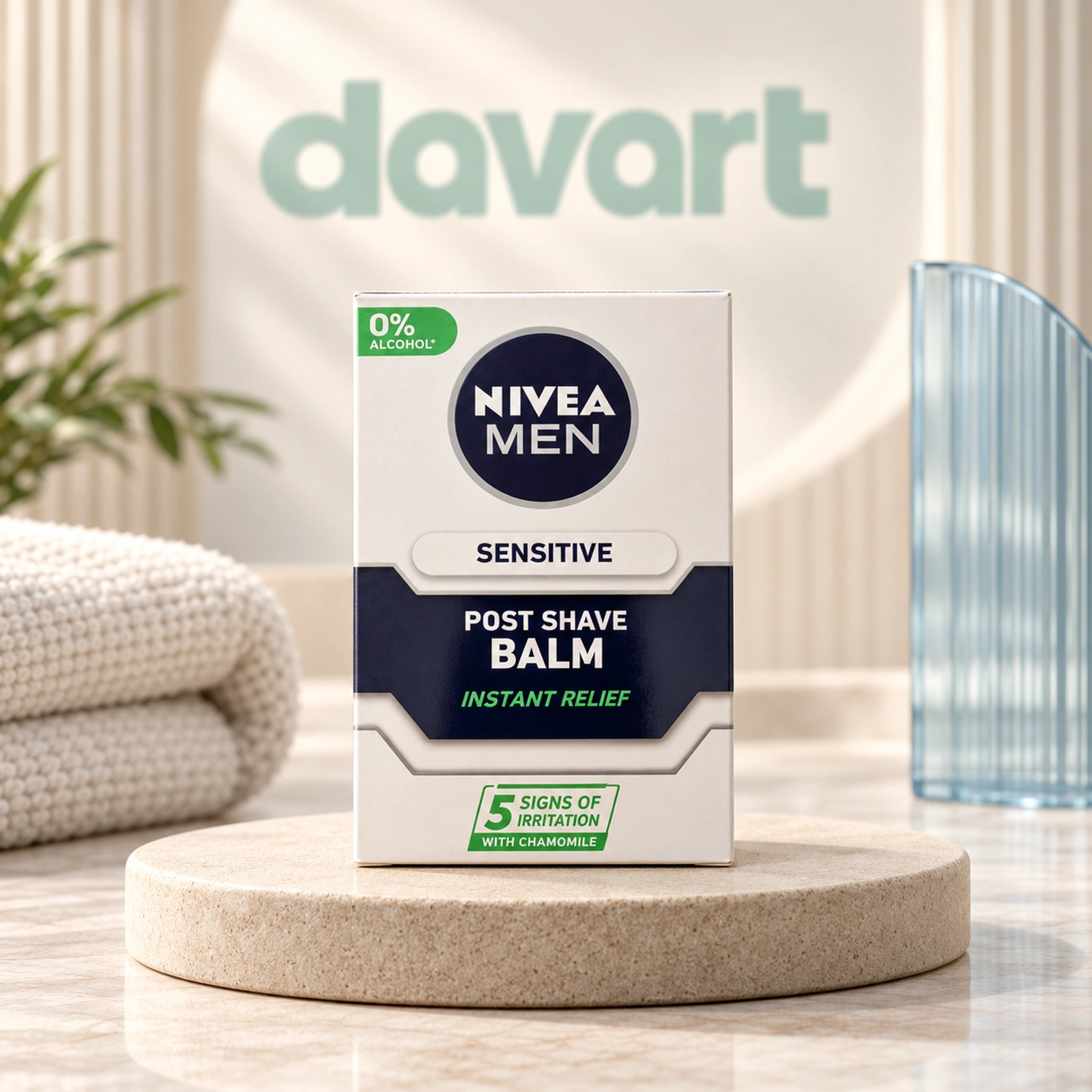 NIVEA Balsam după Ras Sensitive, 100 ml, imagine de referință