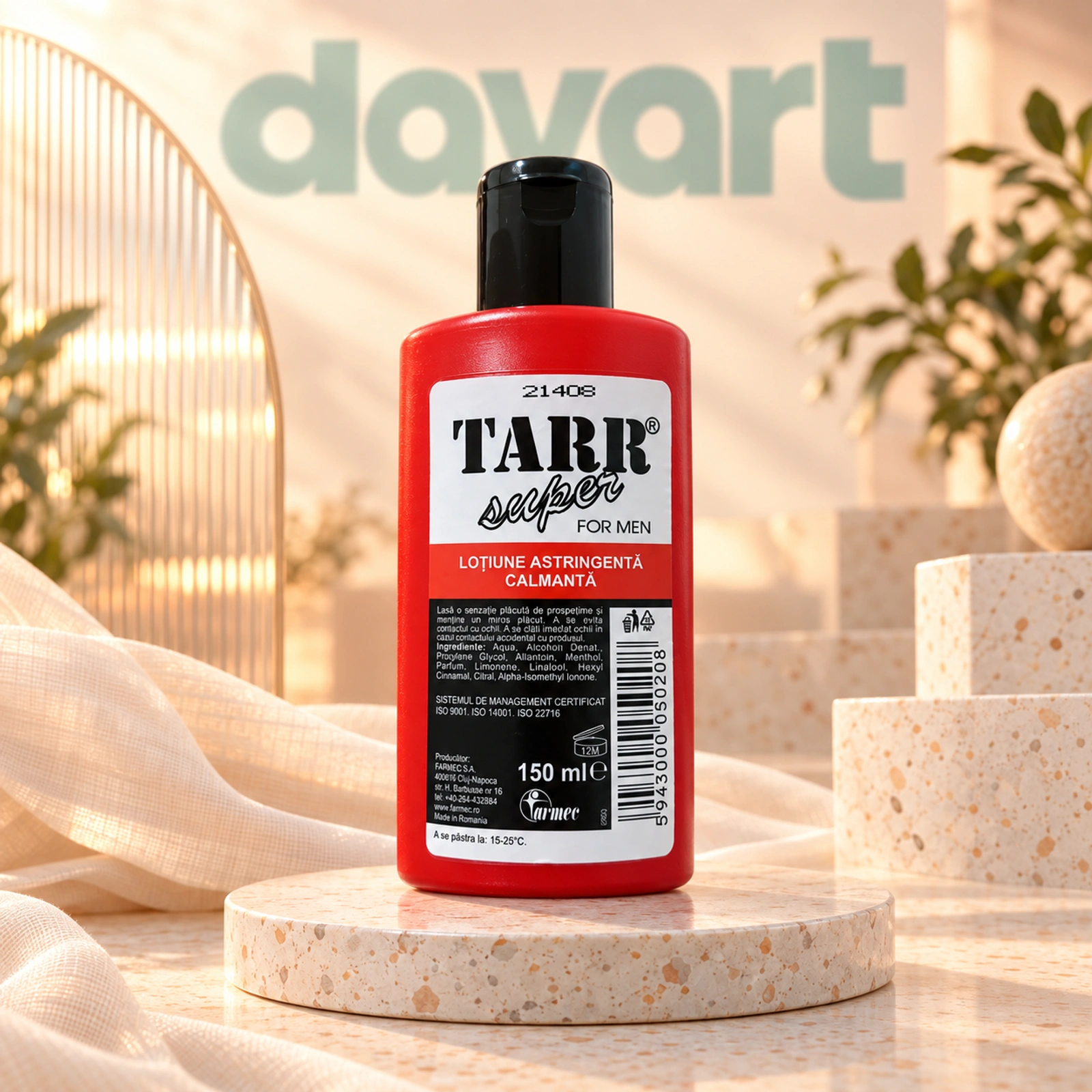 Tarr Loțiune după Ras, 150 ml, imagine de referință