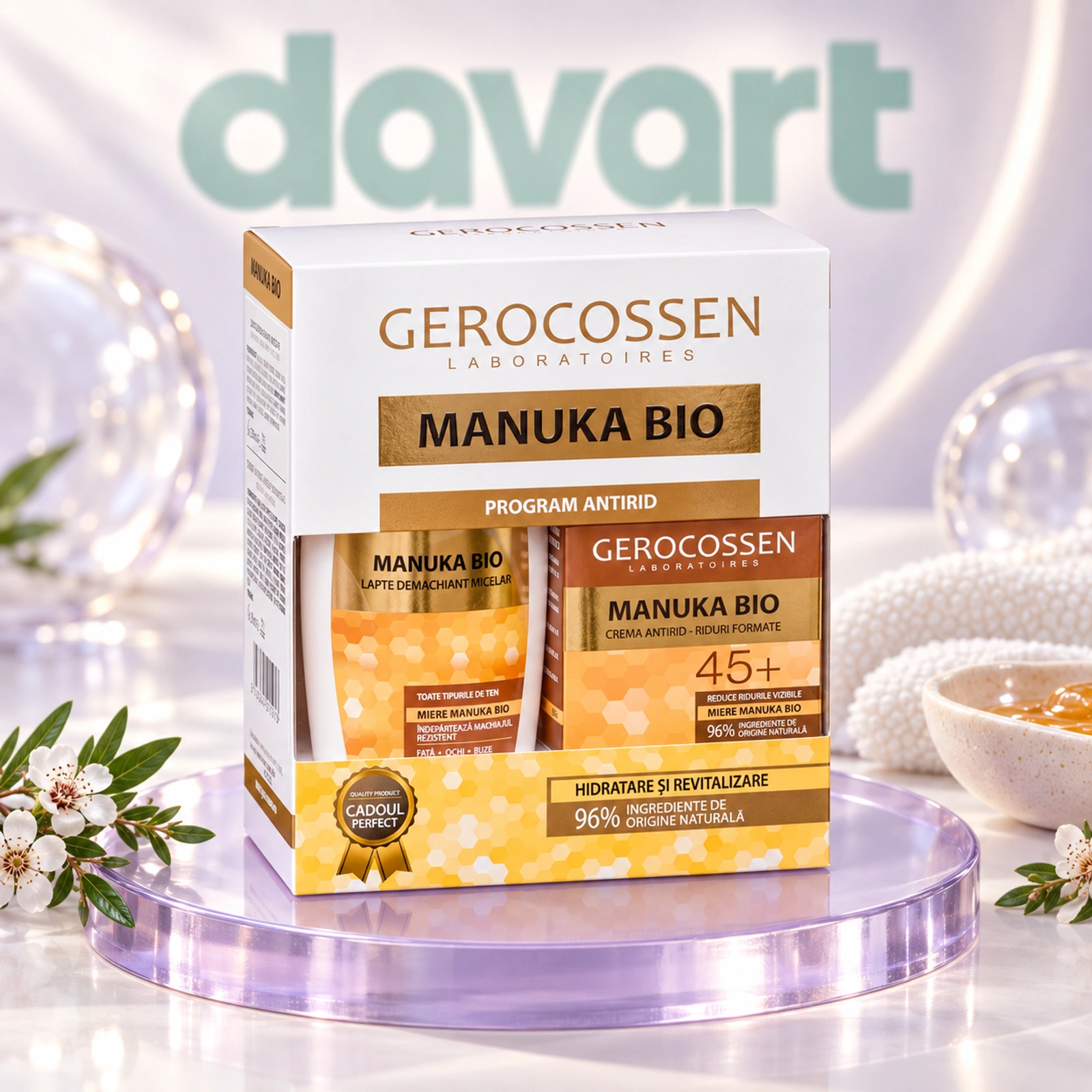 Gerocossen C.C Crema 45 + Apa Micelara, Format de verificat, imagine de referință