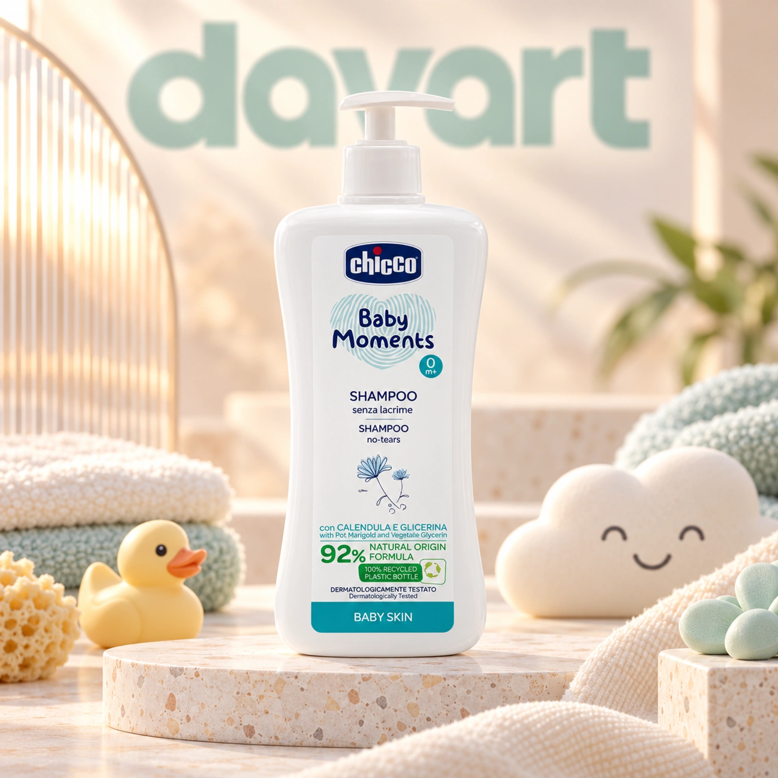 Chicco Șampon si Gel de Duș Copii 500 ml · Fara Lacrimi, 500 ml, imagine de referință