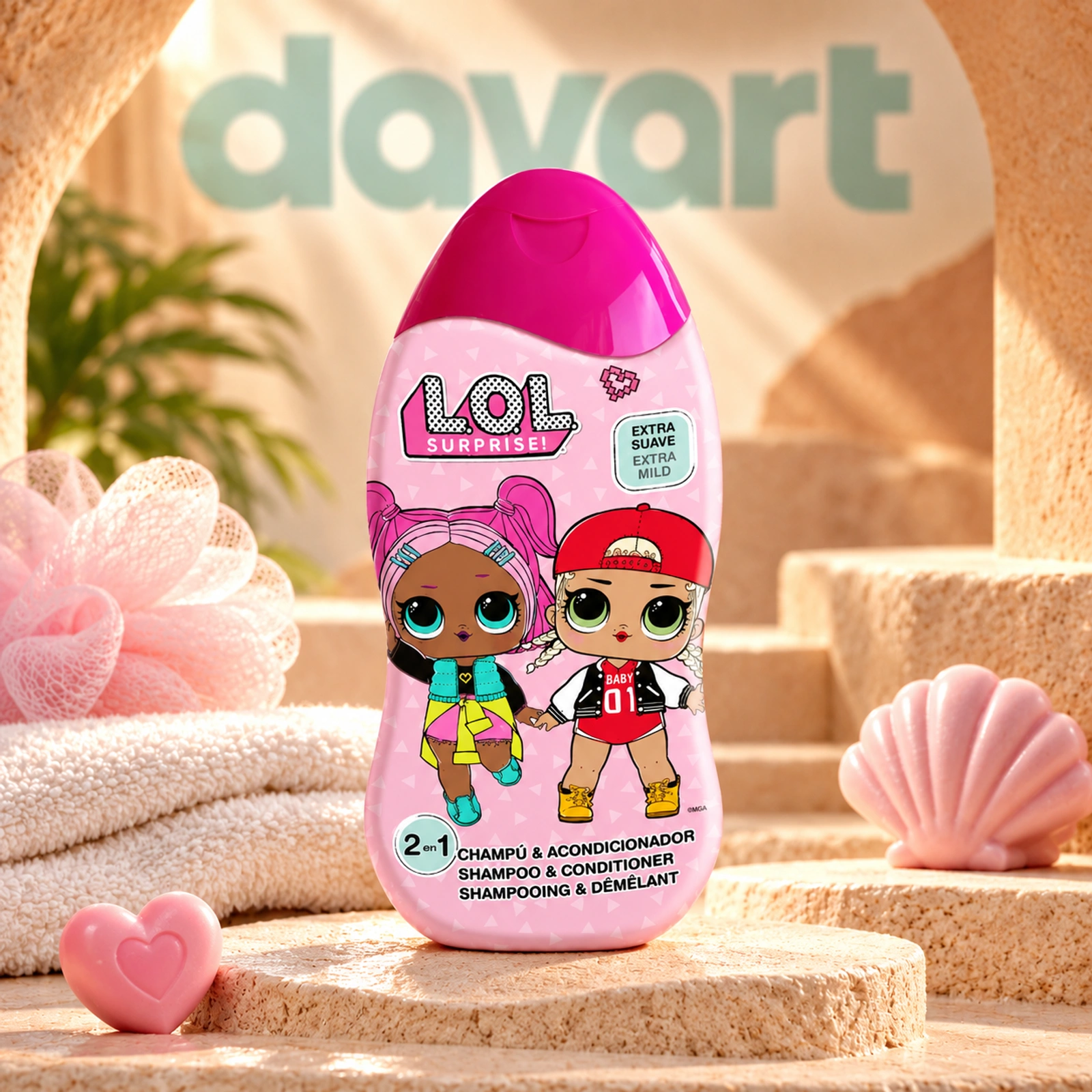 Disney Gel de Duș/Șampon 400 ml · Lol, 400 ml, imagine de referință