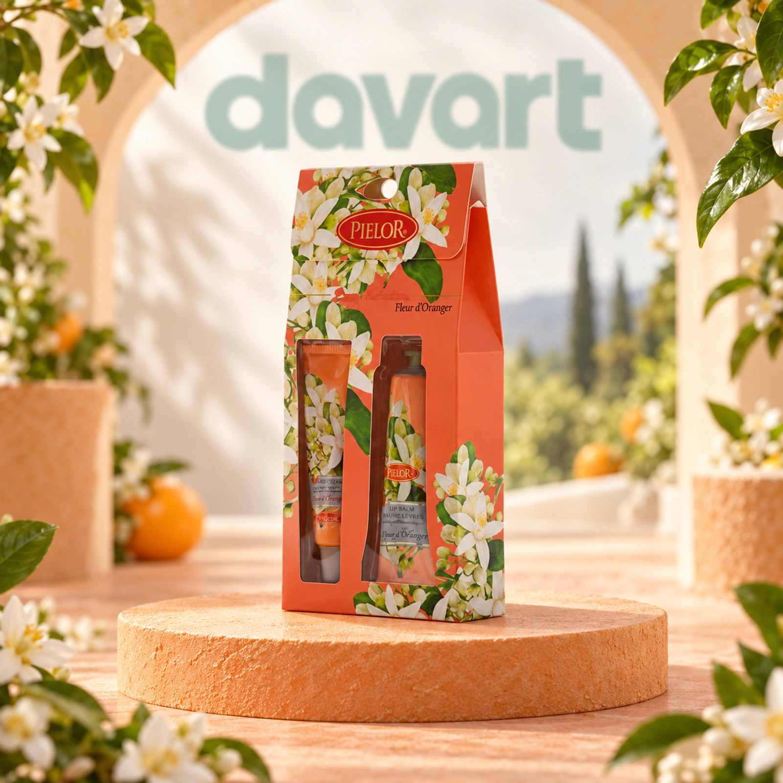Pielor Set Balsam Buze Crema Maini · Fleur D'Oranger, Format de verificat, imagine de referință