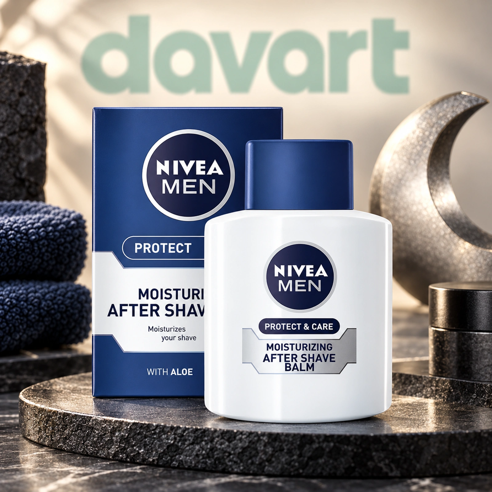 NIVEA Balsam după Ras Protect and Care, 100 ml, imagine de referință
