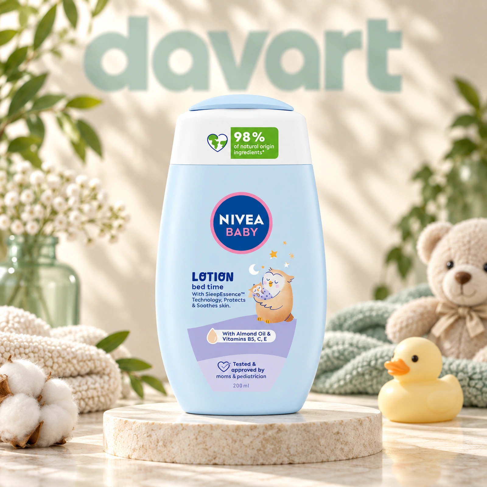 NIVEA Baby Lotiune Corp 200 ml · Bed Time, 200 ml, imagine de referință