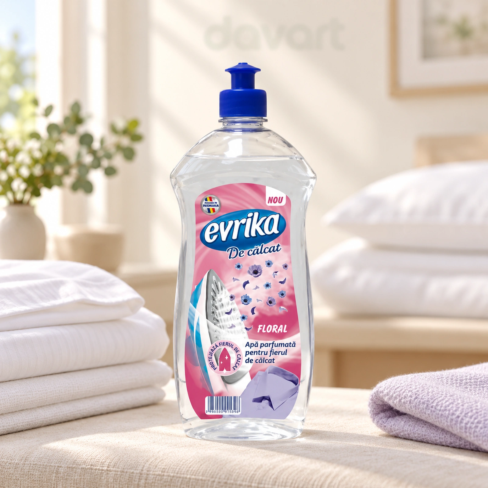 Evrika Apă Fier de Calcat Floral, 1 l, imagine de referință
