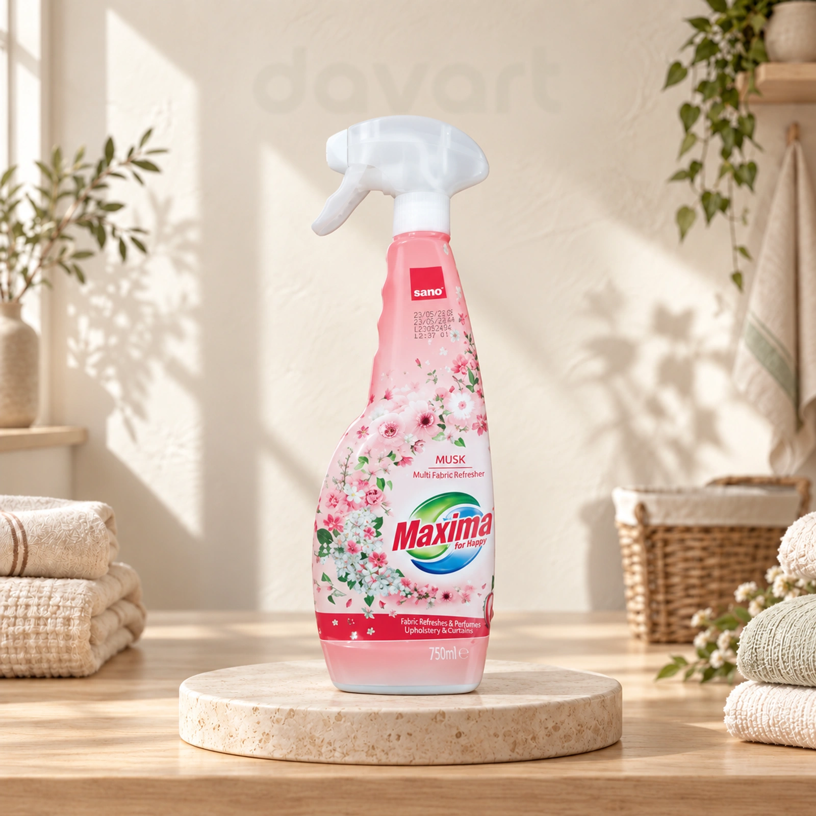 Sano Dryer Odorizant Musk, 750 ml, imagine de referință