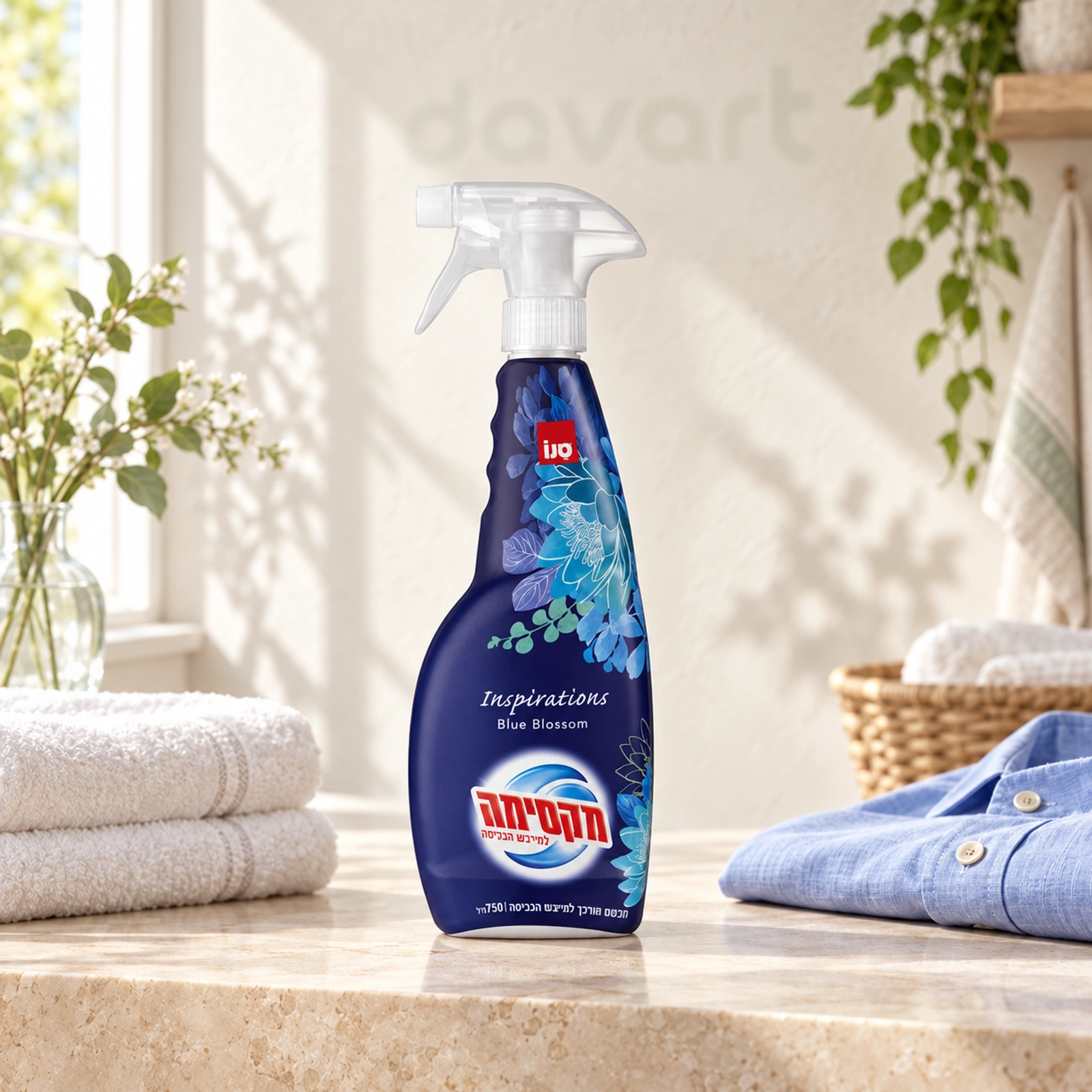Sano Dryer Odorizant Blue Blossom, 750 ml, imagine de referință