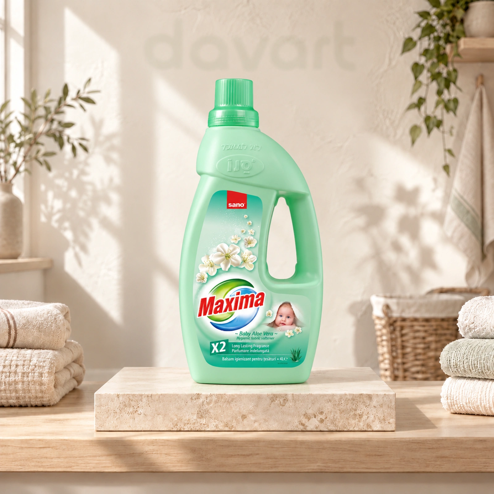 Sano Maxima Balsam Punga Baby Aloe Vera, 1 l, imagine de referință
