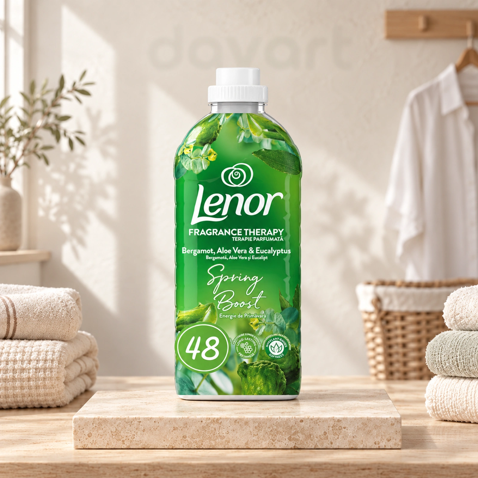 Lenor Balsam Haine Spring Boost, 1.2 l, imagine de referință
