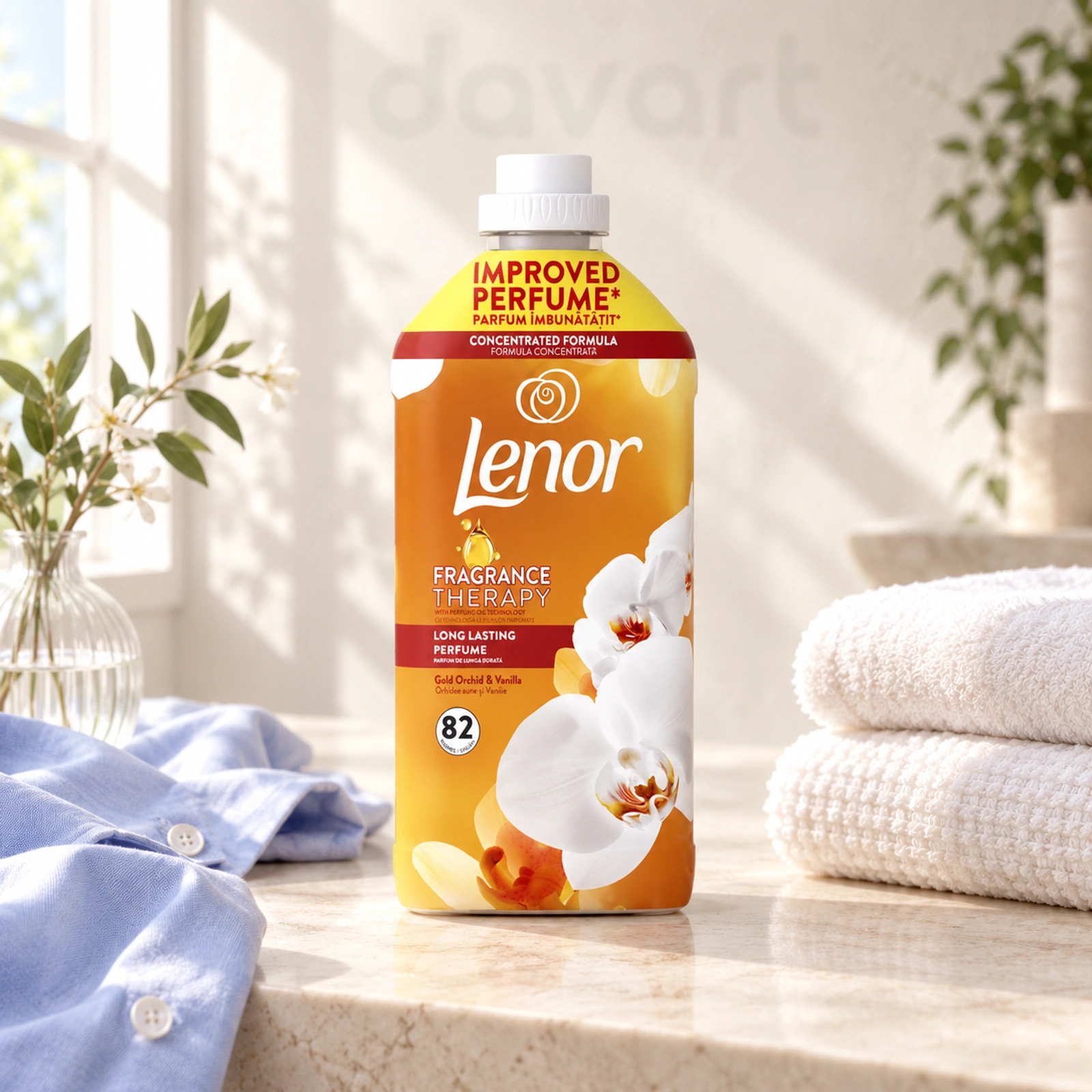 Lenor Balsam Haine Orchid Vanilla, 0.81 l, imagine de referință