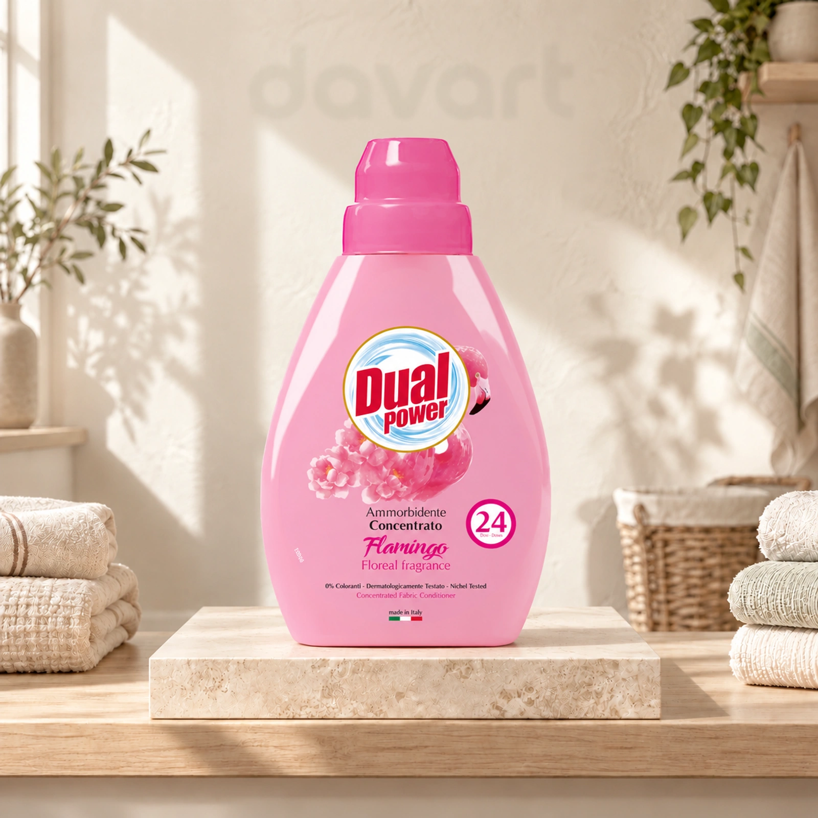 Dual Power Balsam Haine Flamingo, 600 ml, imagine de referință