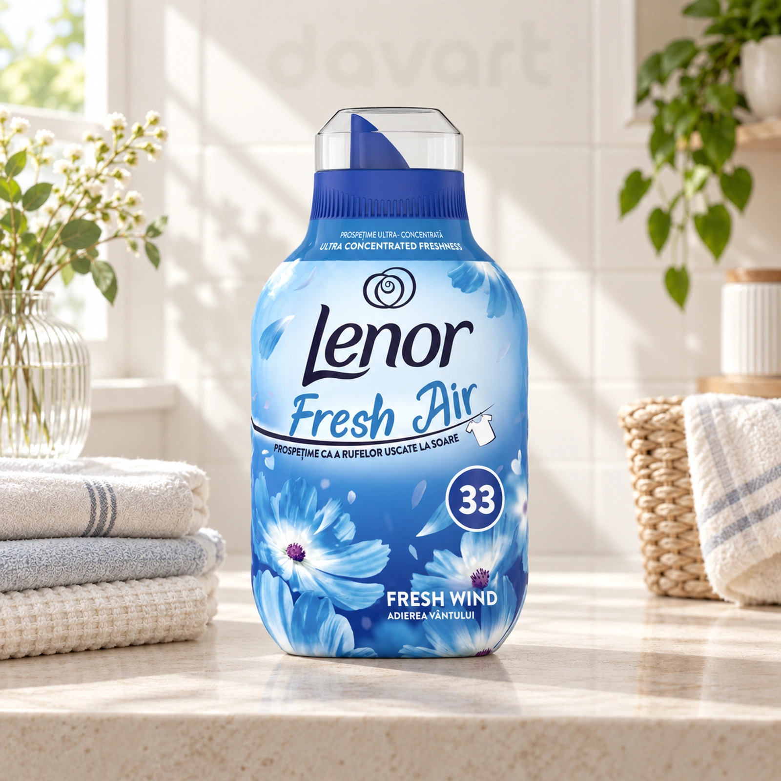 Lenor Balsam Haine Concentrat Fresh Wind, 462 ml, imagine de referință