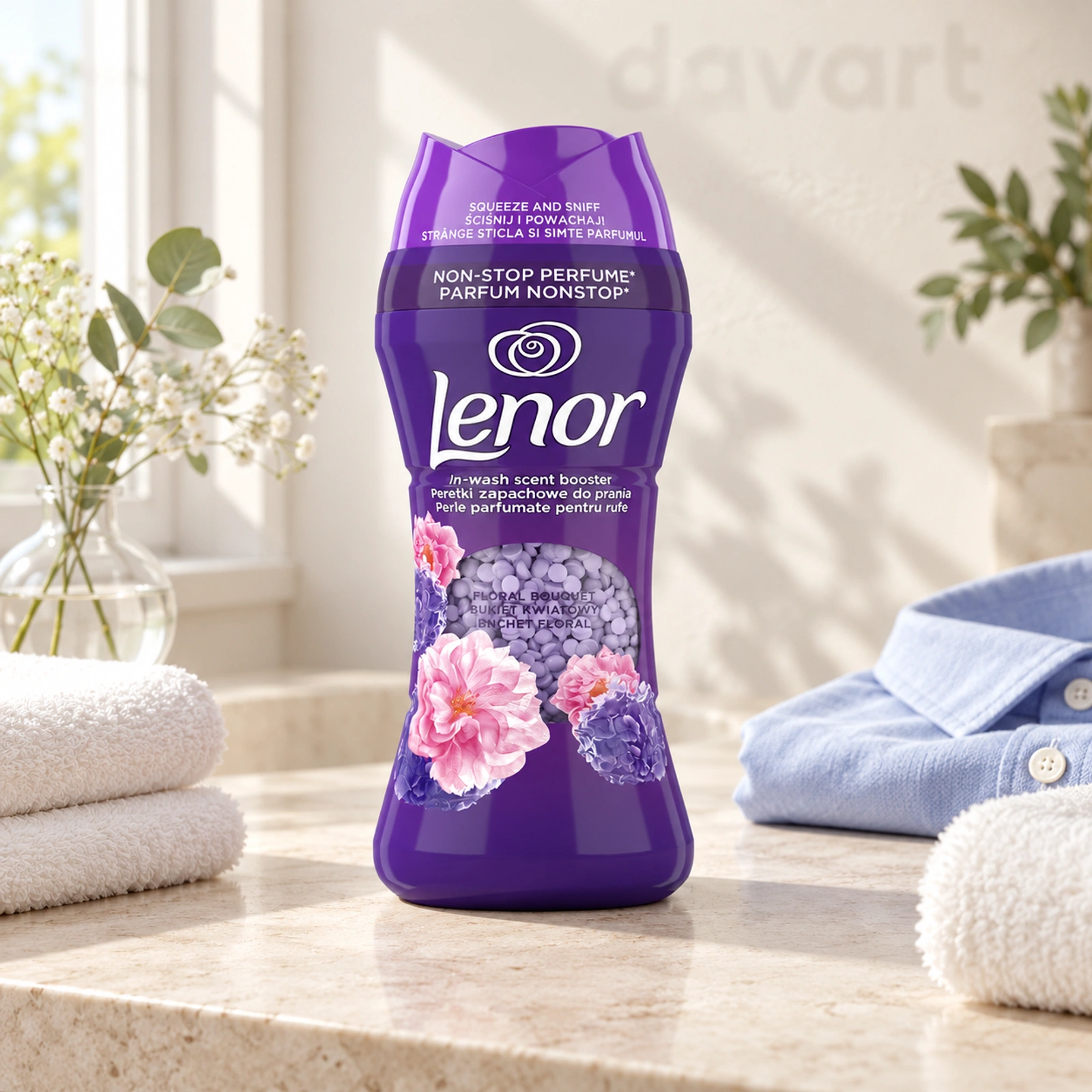 Lenor Balsam Haine Perle Buchet Floral, 270 g, imagine de referință