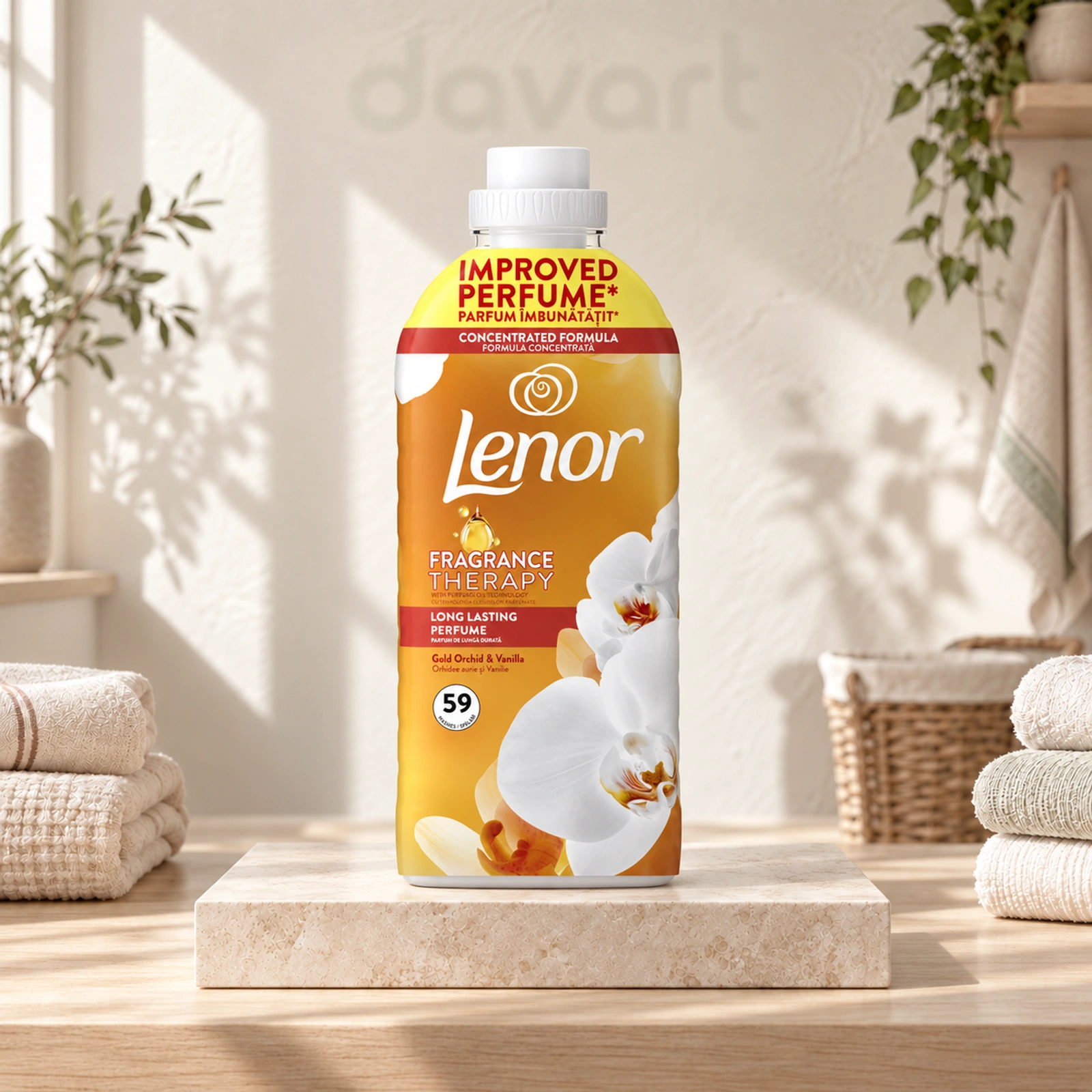 Lenor Balsam Haine Gold Orchid, 1.2 l, imagine de referință