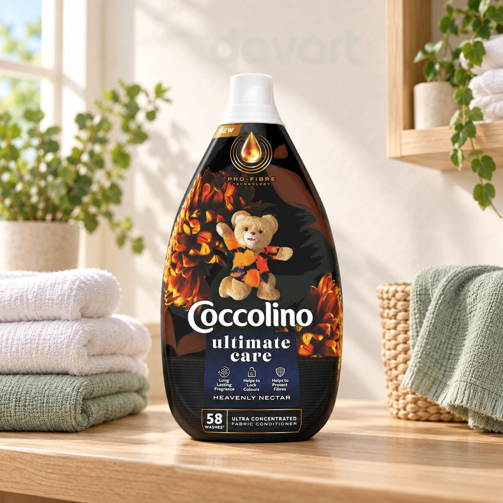 Coccolino Balsam Haine Heavenly Nectar, 870 ml, imagine de referință
