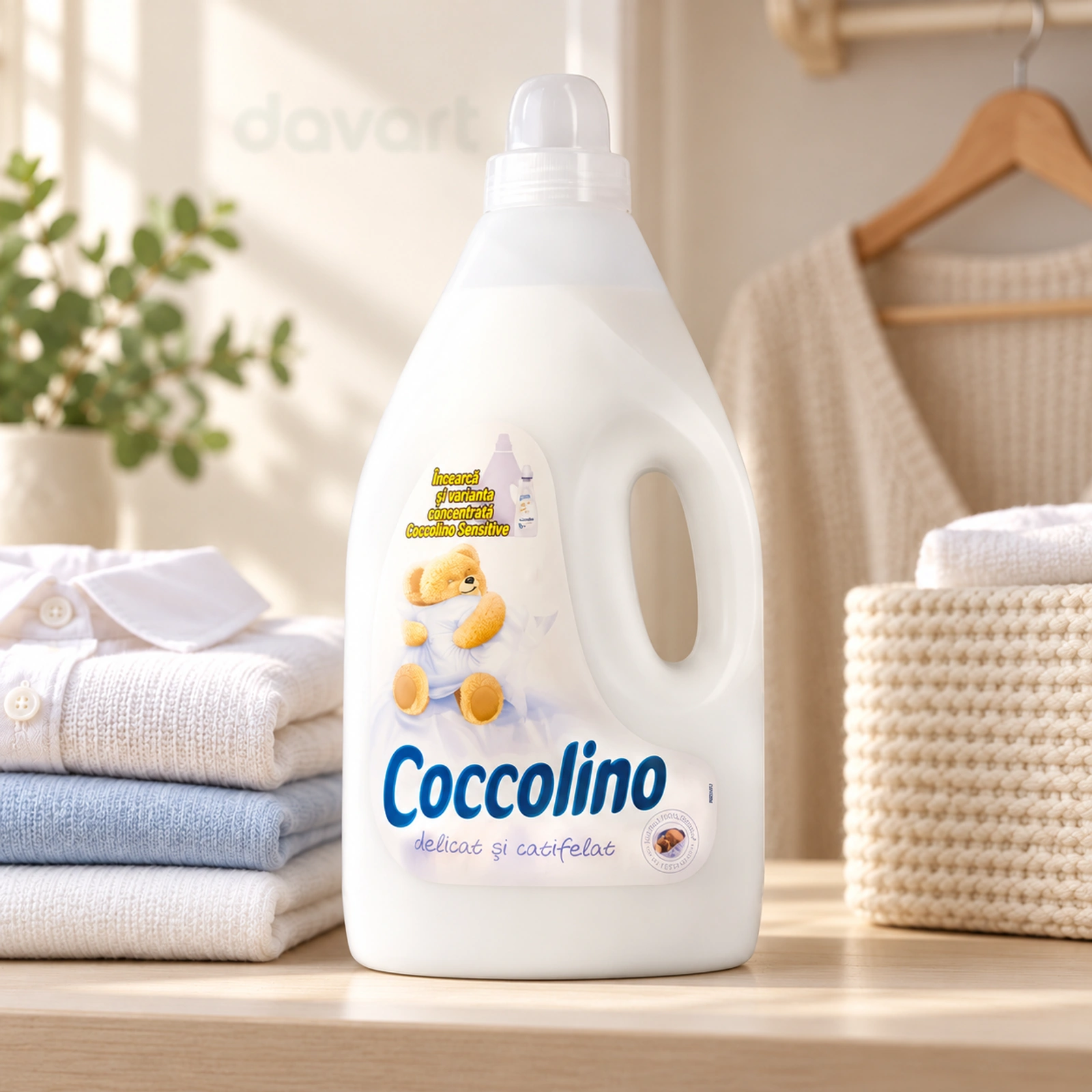 Coccolino Balsam Haine Alb, 3 l, imagine de referință