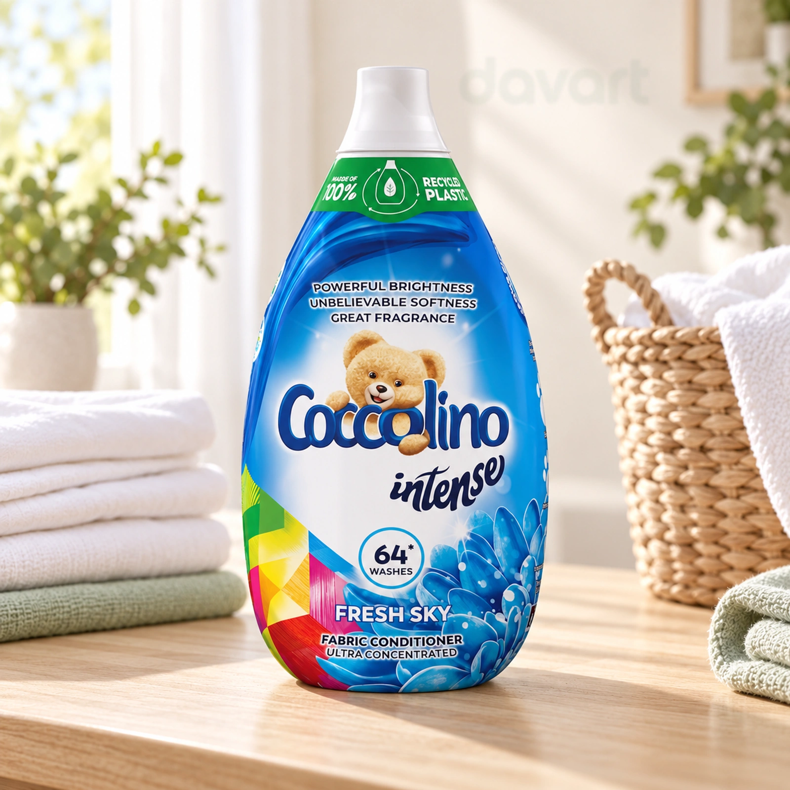 Coccolino Balsam Haine Fresh Sky, 960 ml, imagine de referință