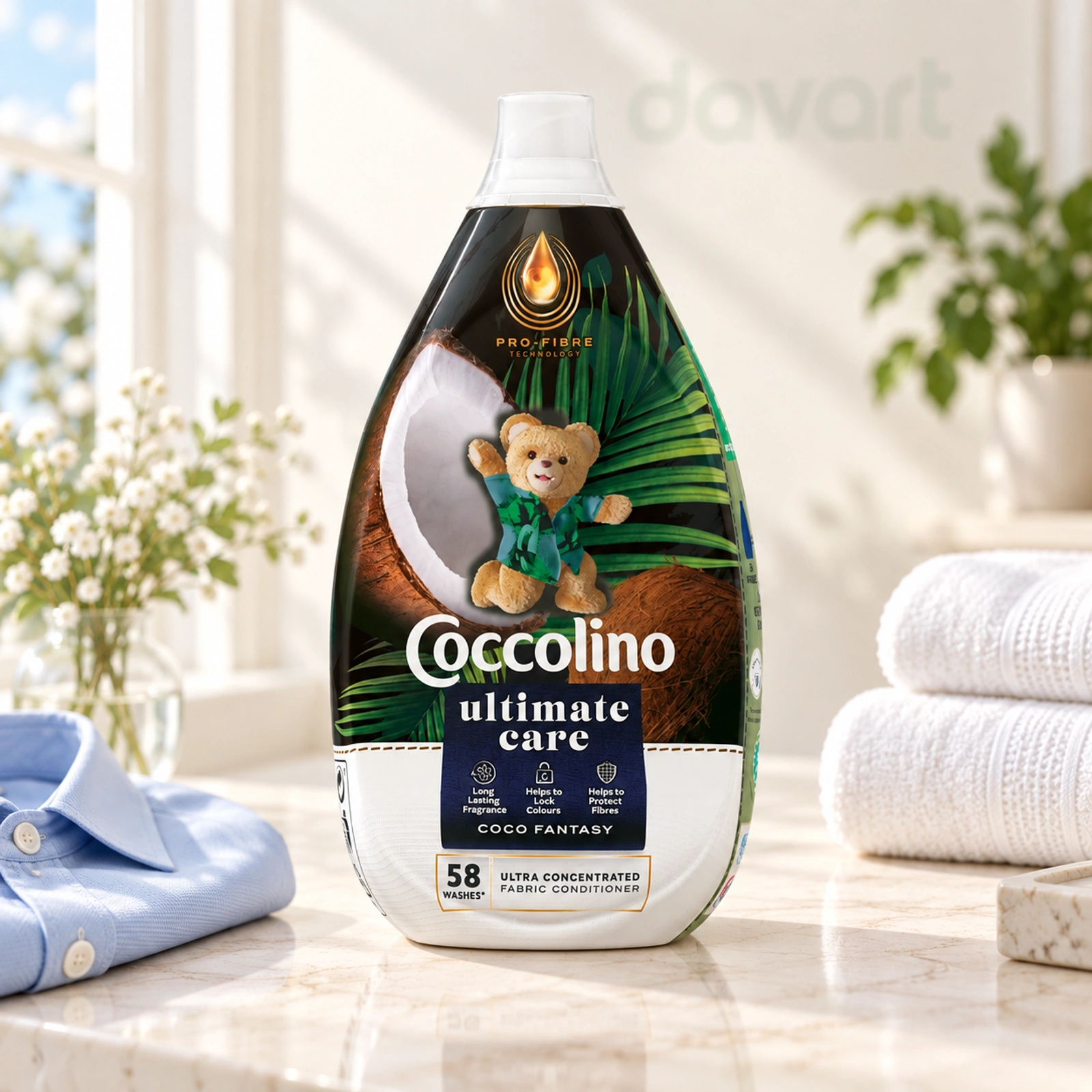 Coccolino Balsam Haine Coconut, 960 ml, imagine de referință